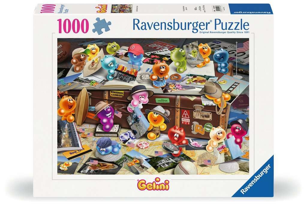 Puzzle Gelini German Tourist 1000 Teile Puzzle