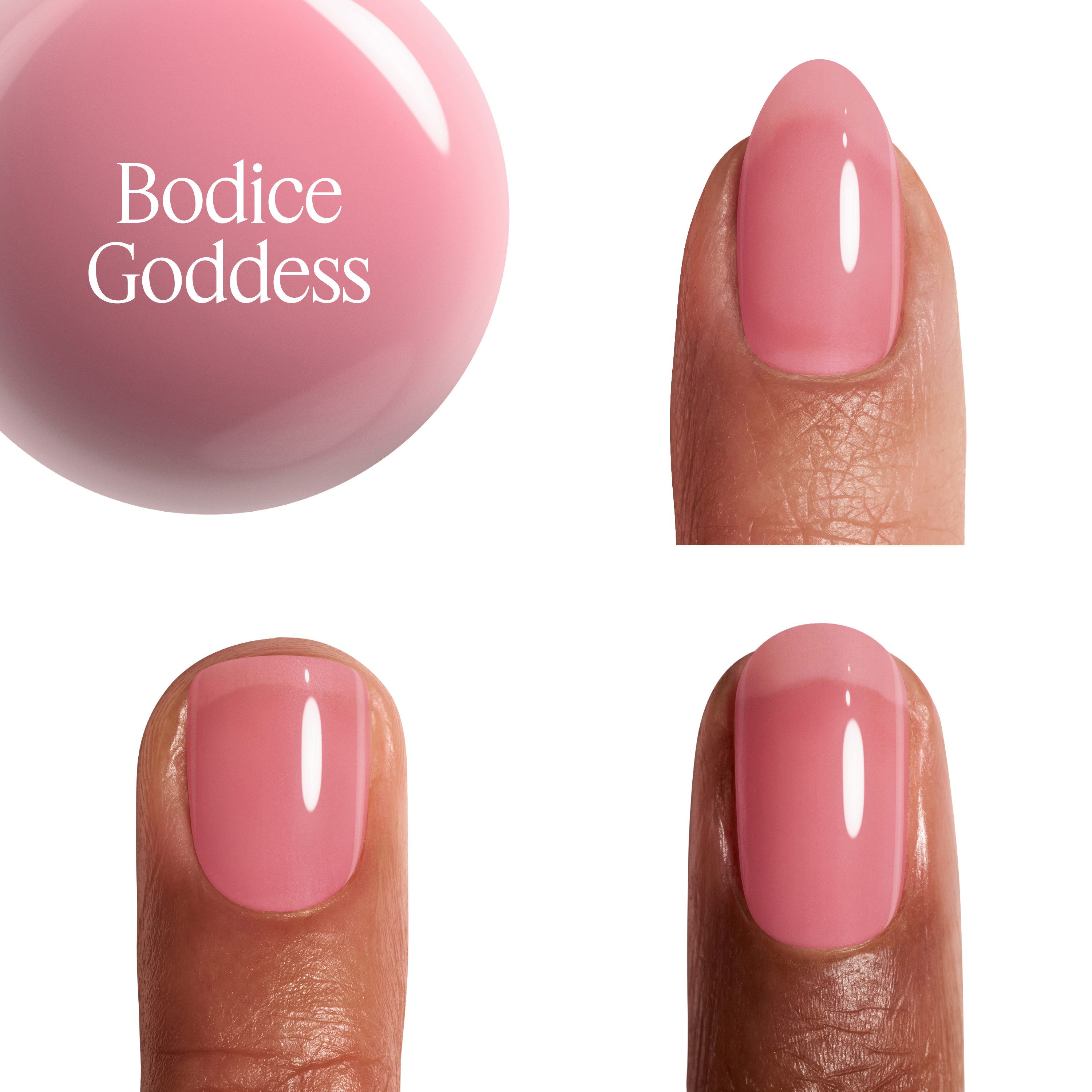 essie Nagellack GEL COUTURE, Gel-Finish ohne UV-Licht, langanhaltend