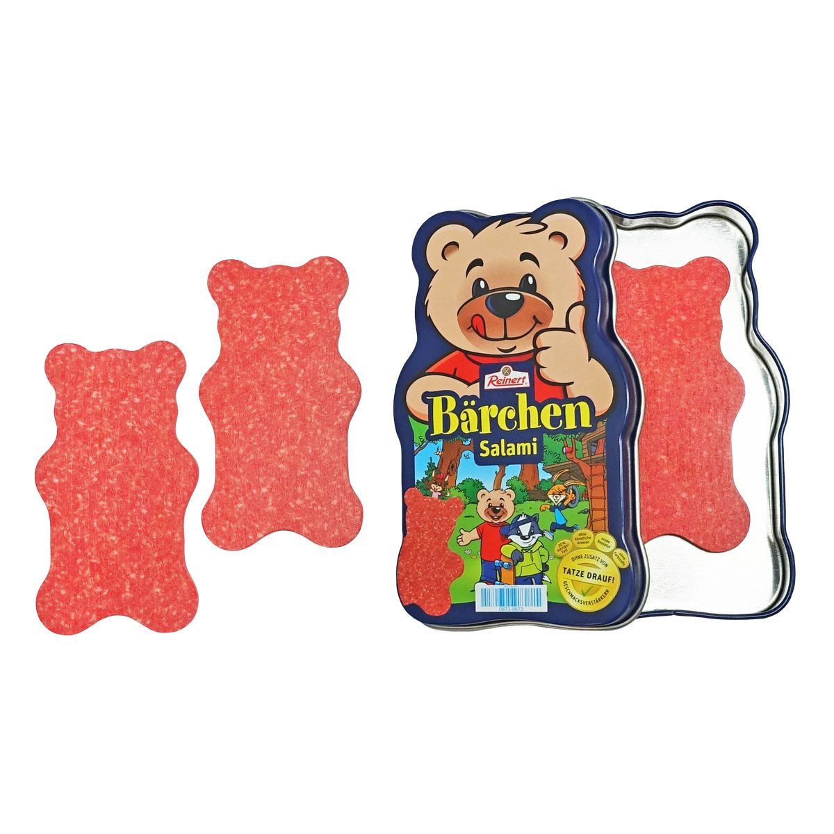 Chr. Tanner Freizeittasche Kaufmannsladenartikel Reinert Bärchen Salami
