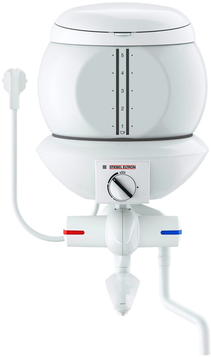 STIEBEL ELTRON Kochendwassergerät EBK 5 G, min. 35 °C, 5 l, für die Küche, Glas