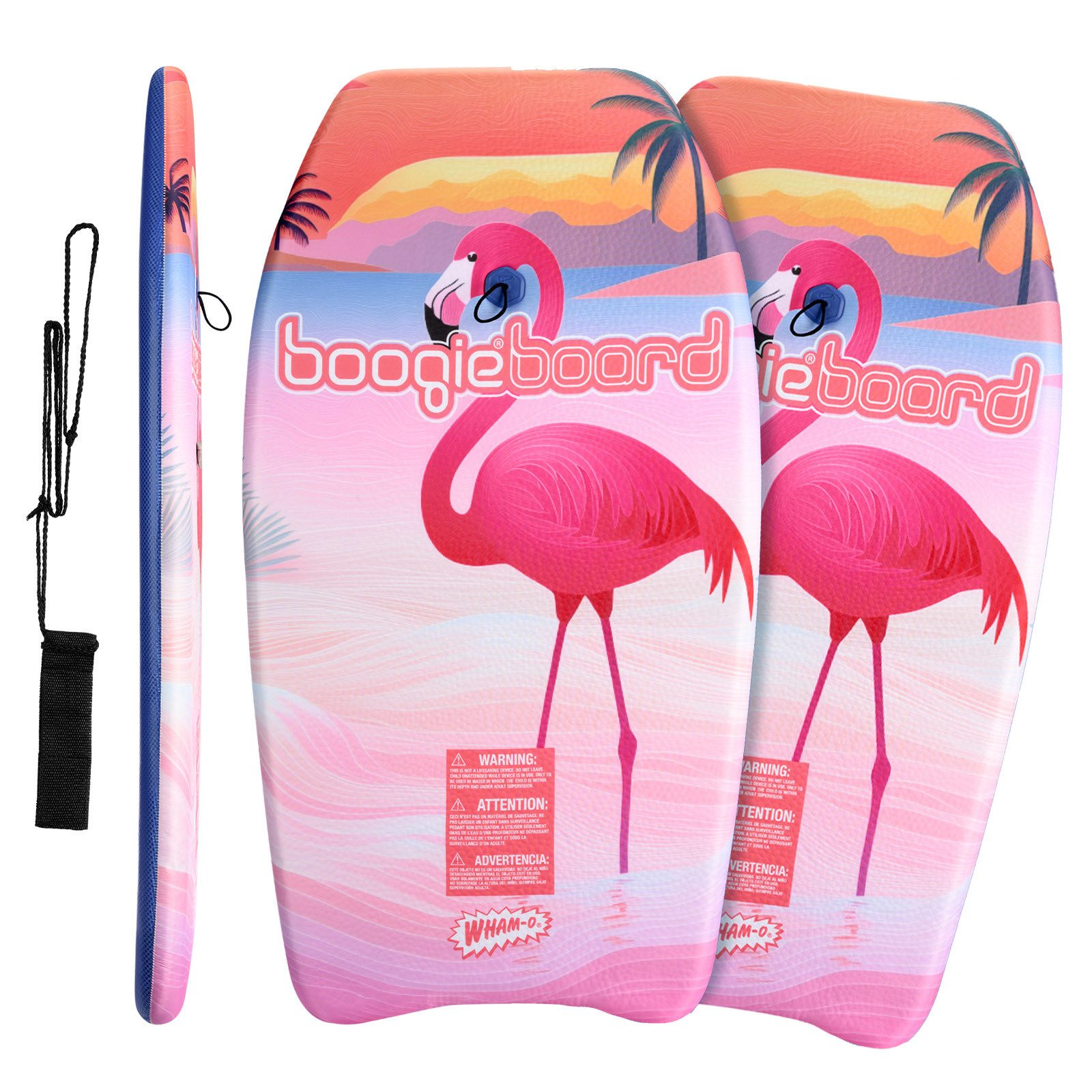WHAM-O Bodyboard 83.8cm Boogie Board, Bodyboard, Mit Fangriemen, rutschfest, leicht, für Kinder, Grafikdesign