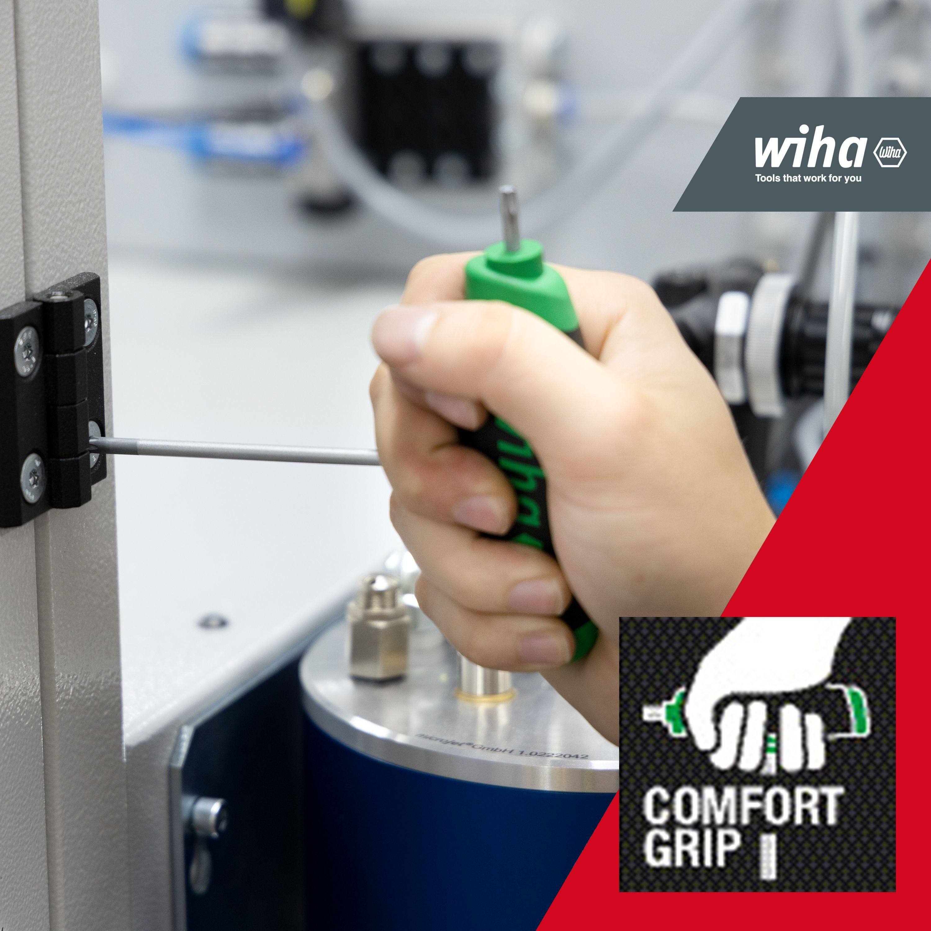 Wiha Stiftschlüssel (45622) - 6 tlg., Stiftschlüssel Set, 6-tlg., mit Quergriff TORX®