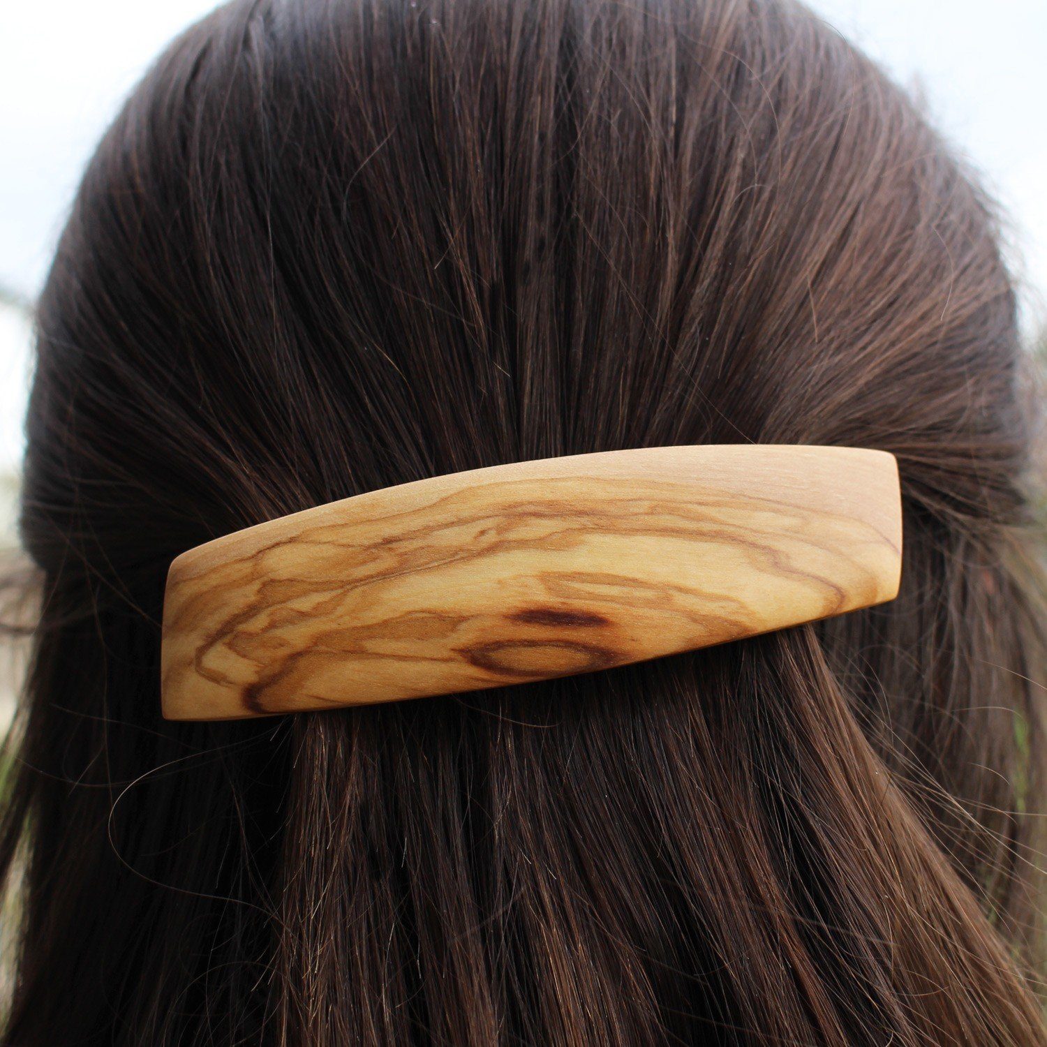 Holz, Marie Haarspange mitienda Haarschmuck Schleier aus