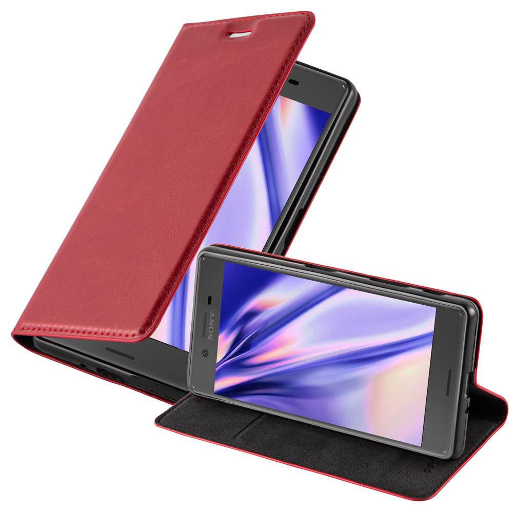 Cadorabo Handyhülle für Sony Xperia X Hülle Sony Xperia X, Hülle Schutzhülle mit Standfunktion, Magnetverschluss und Kartenfach