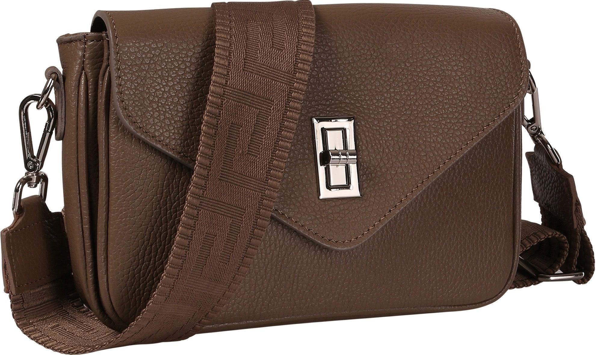 Umhängetasche Toscanto Tasche taupe, beige