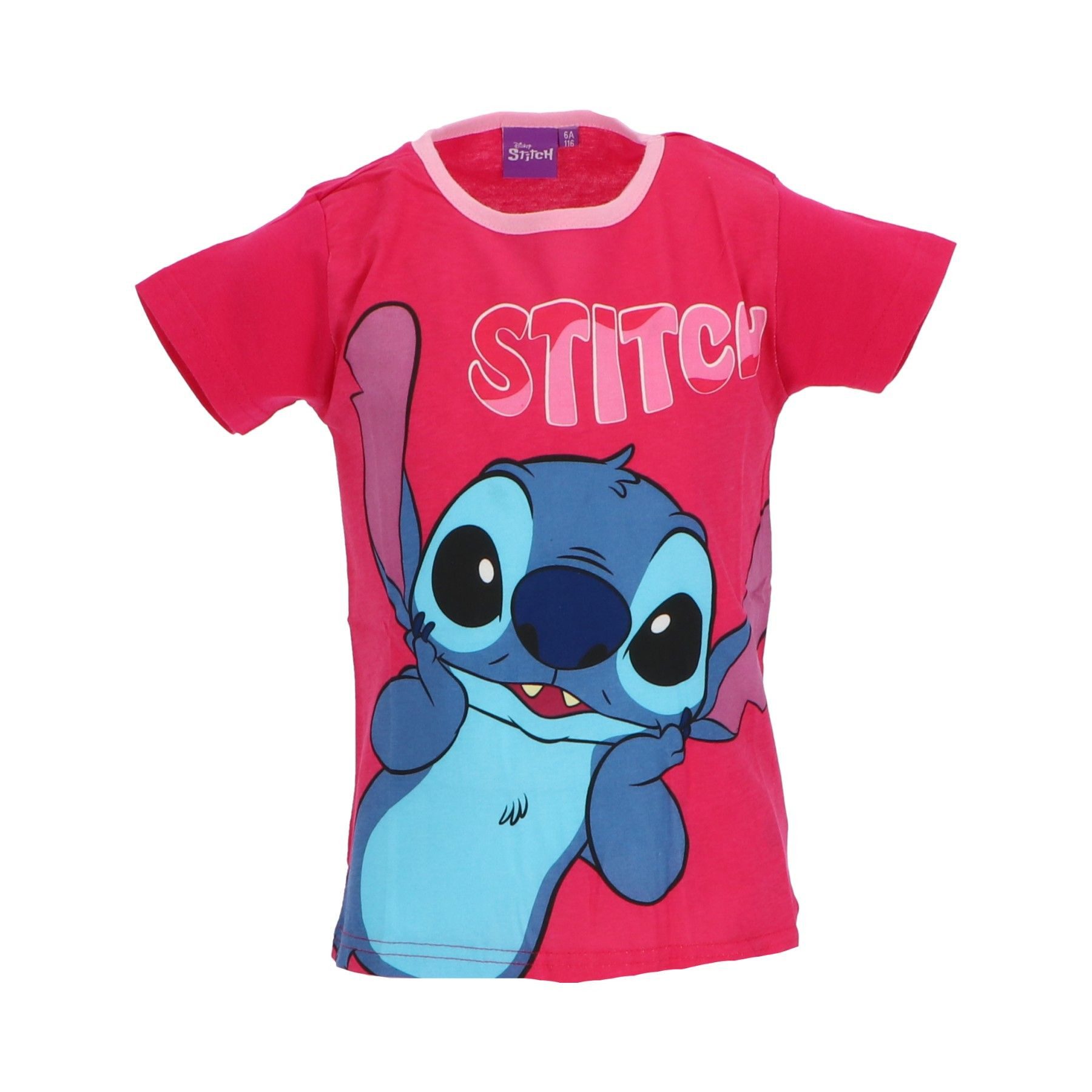 Lilo & Stitch T-Shirt Lilo & Stitch T-Shirt für Kinder aus Baumwolle mit Aufdruck