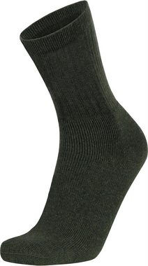 normani Sportsocken 10 Paar Outdoor-Socken ARMY (10er-Set, 10 Paar) nicht einlaufend oder filzend