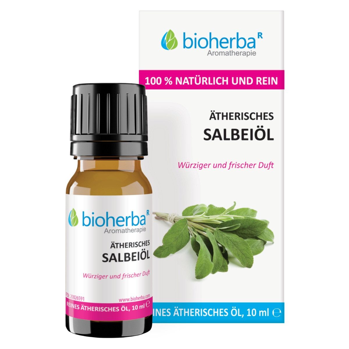 BIOHERBA R Pflege-Set Bioherba Ätherisches reines Salbeiöl 10 ml, 1-tlg.