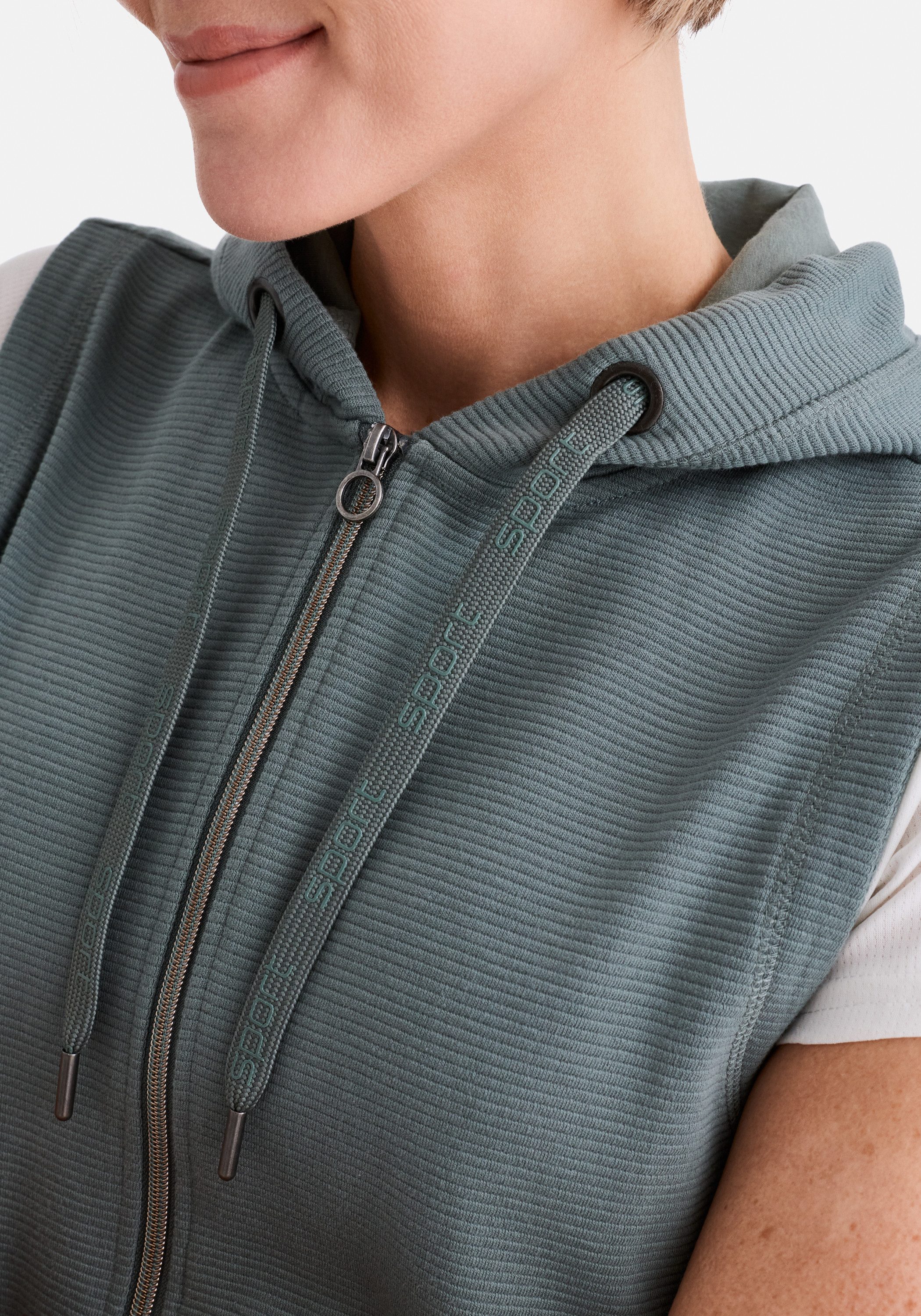 STOOKER WOMEN Sweatweste WENKE Weste Stooker WENKE Damen Weste mit Kapuze