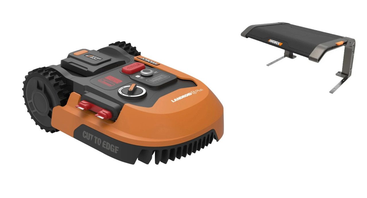 Worx Rasenmähroboter Worx Mähroboter Landroid M500 Plus Aktionsset 18, Mulchfunktion