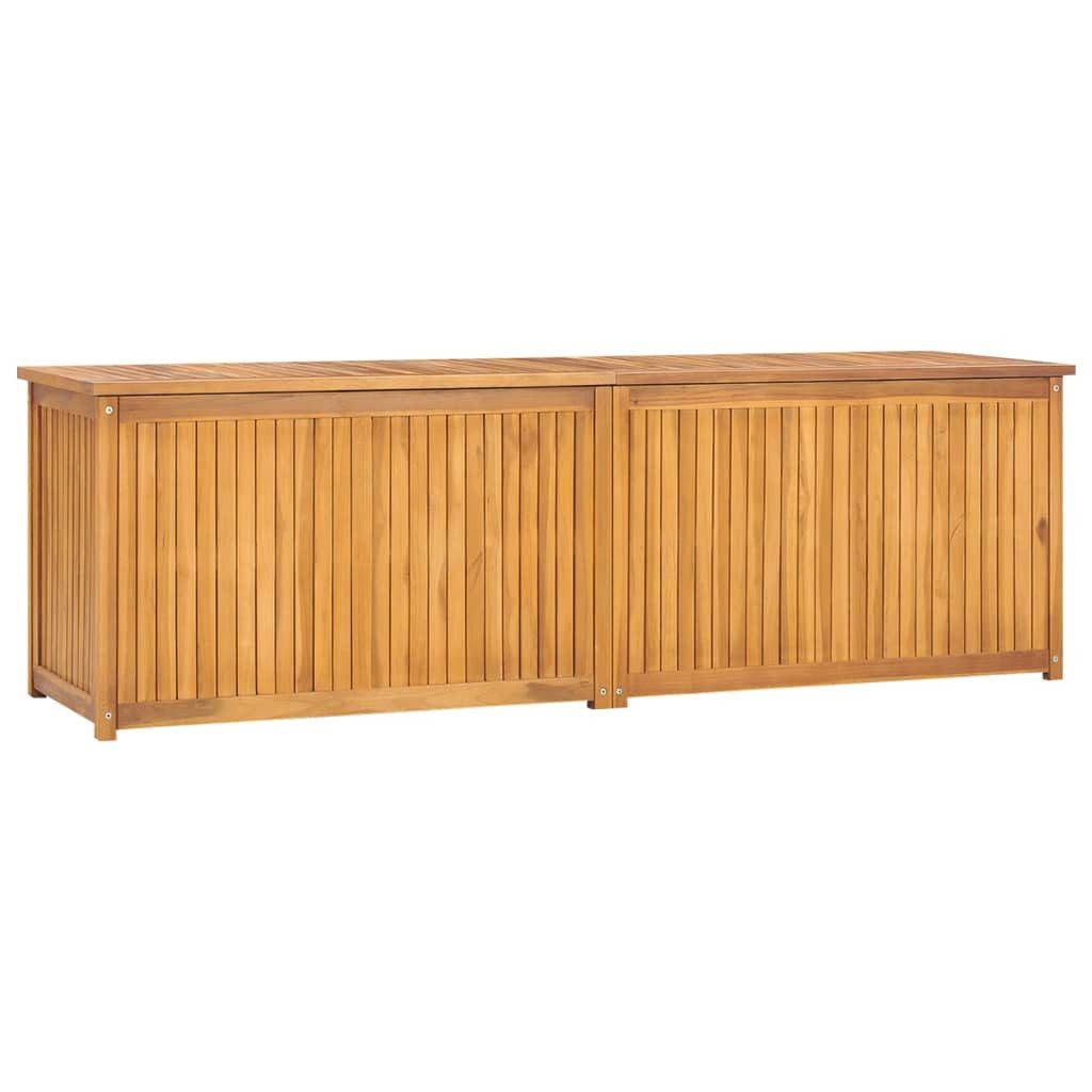 vidaXL Auflagenbox 175 x 50 x 55 cm Kissentruhe Holztruhe Gartentruhe Gartenbox 175x50x53