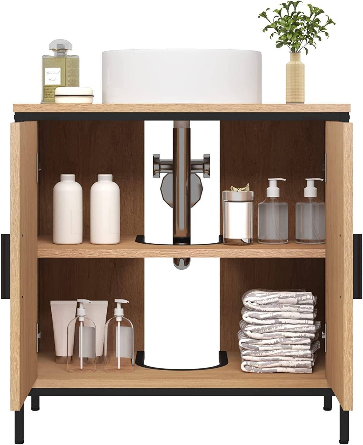 EUGAD Waschbeckenunterschrank (1-St) 60x60x30 cm aus günstig online kaufen