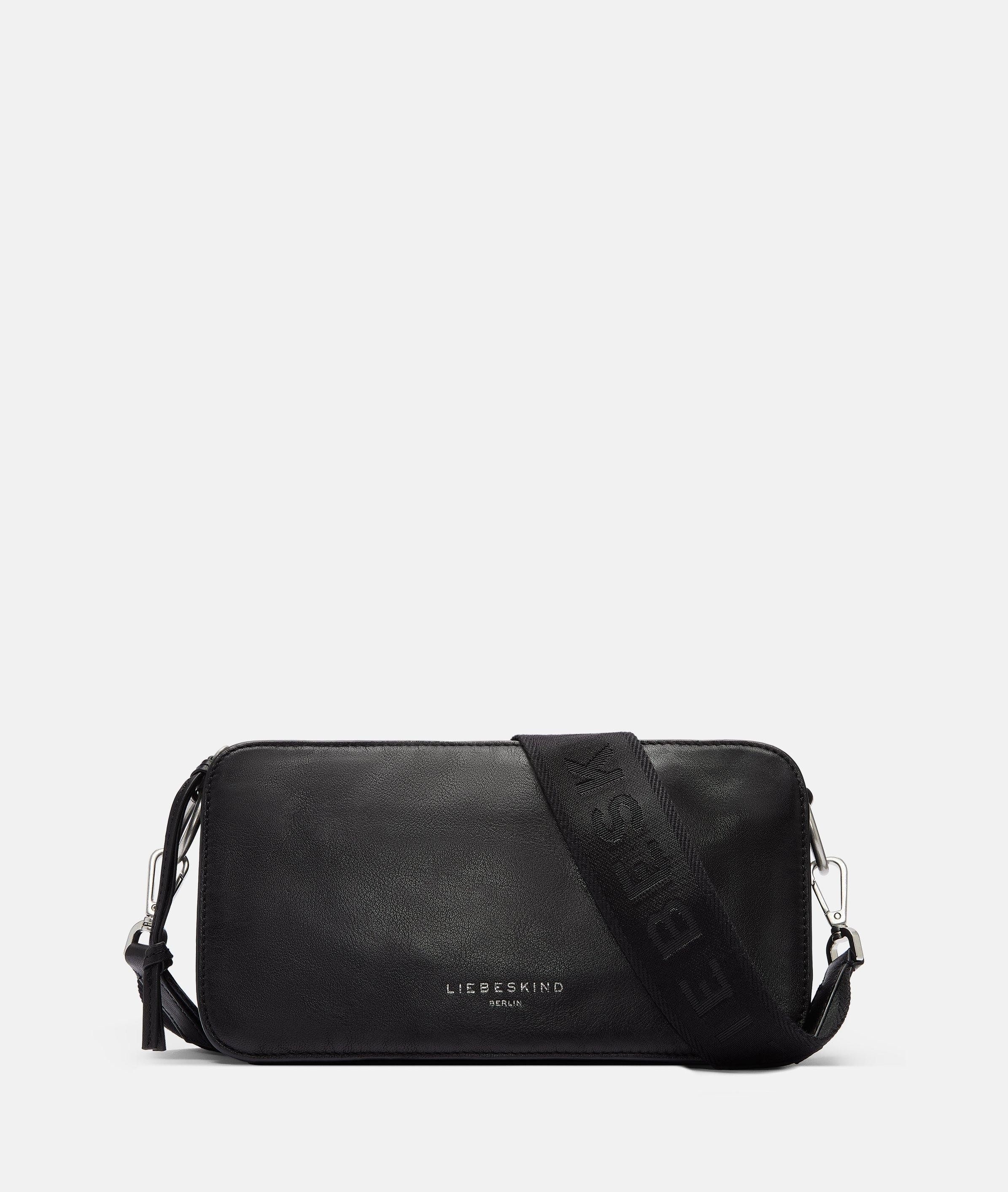 Liebeskind Berlin Umhängetasche Crossbody CLARICE, Geräumige Umhängetasche aus Schafsleder