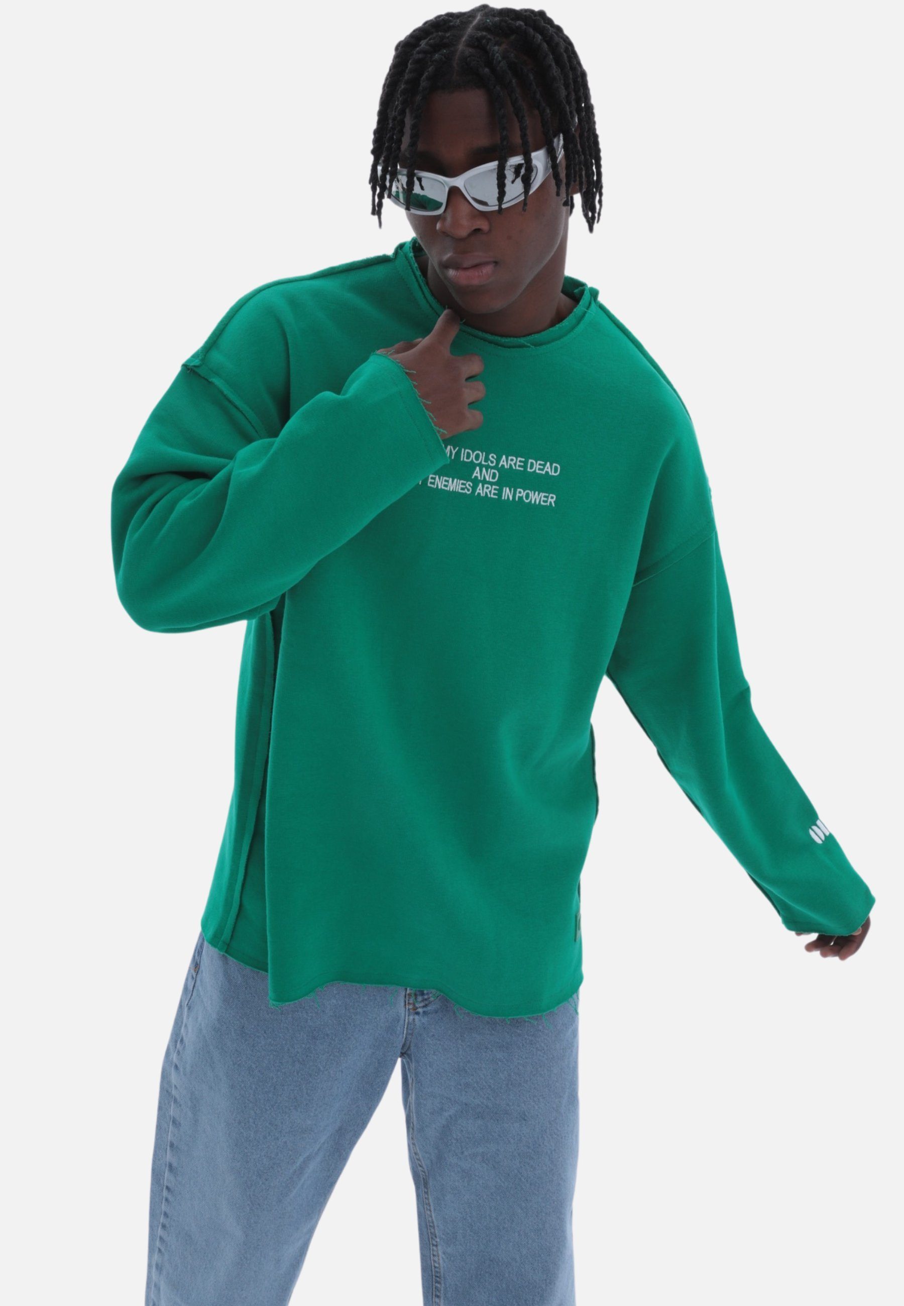 OSSY HOMER Sweatshirt Sweater Basic Cotton günstig online kaufen