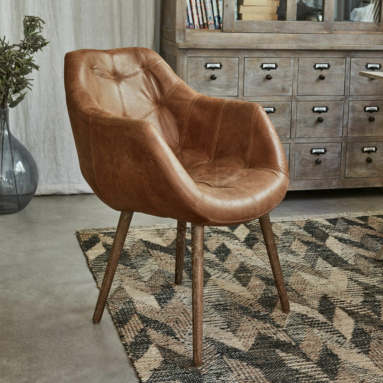 Mirabeau Esszimmerstuhl Stuhl Montigny braun