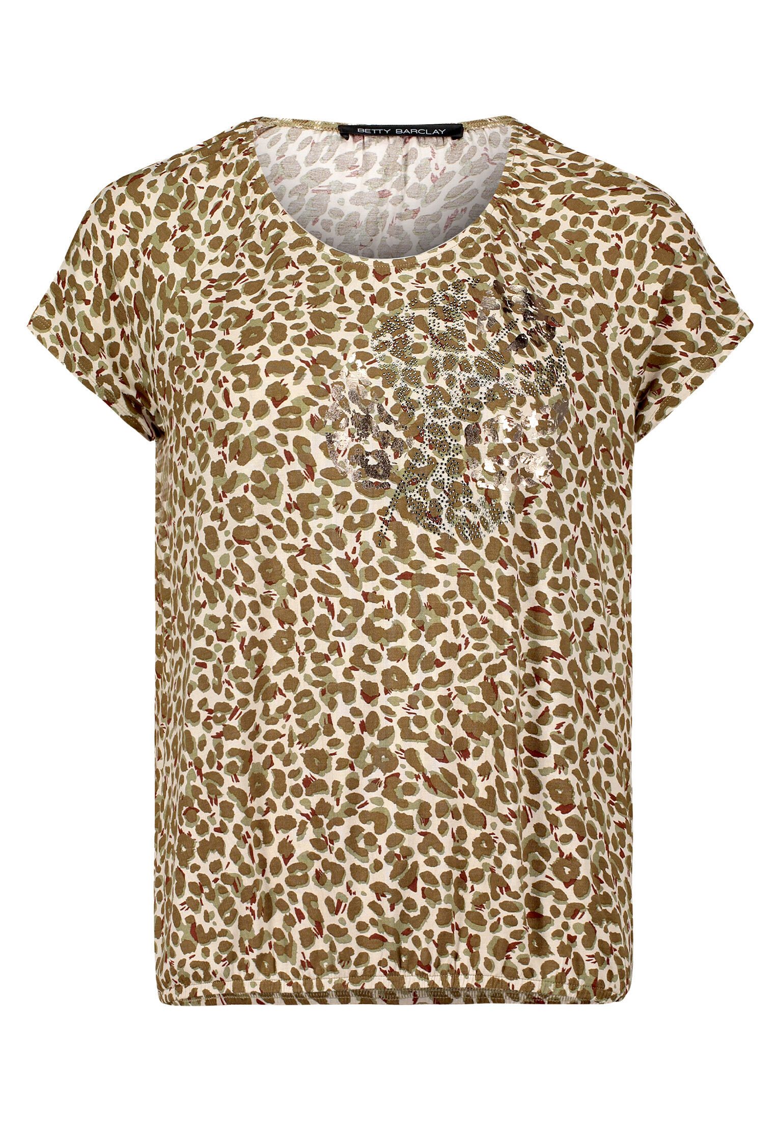 Betty Barclay Kurzarmshirt Damen mit Gummizug (1-tlg)