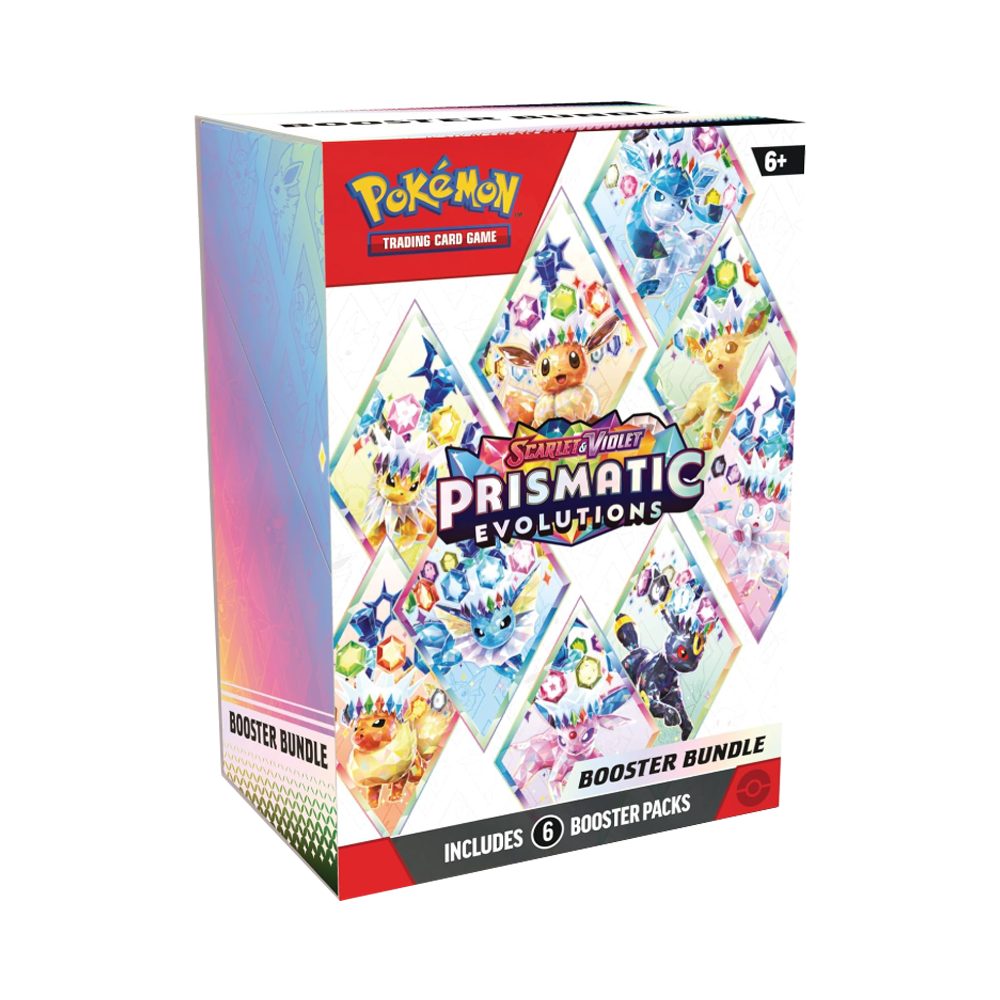 The Pokémon Company Sammelkarte Pokemon Prismatic Evolution Booster Bundle KP8.5 Englisch
