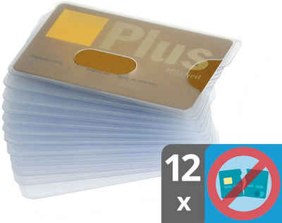 valonic Etui valonic - Kreditkartenhüllen 12 Stück 59 x 91 mm