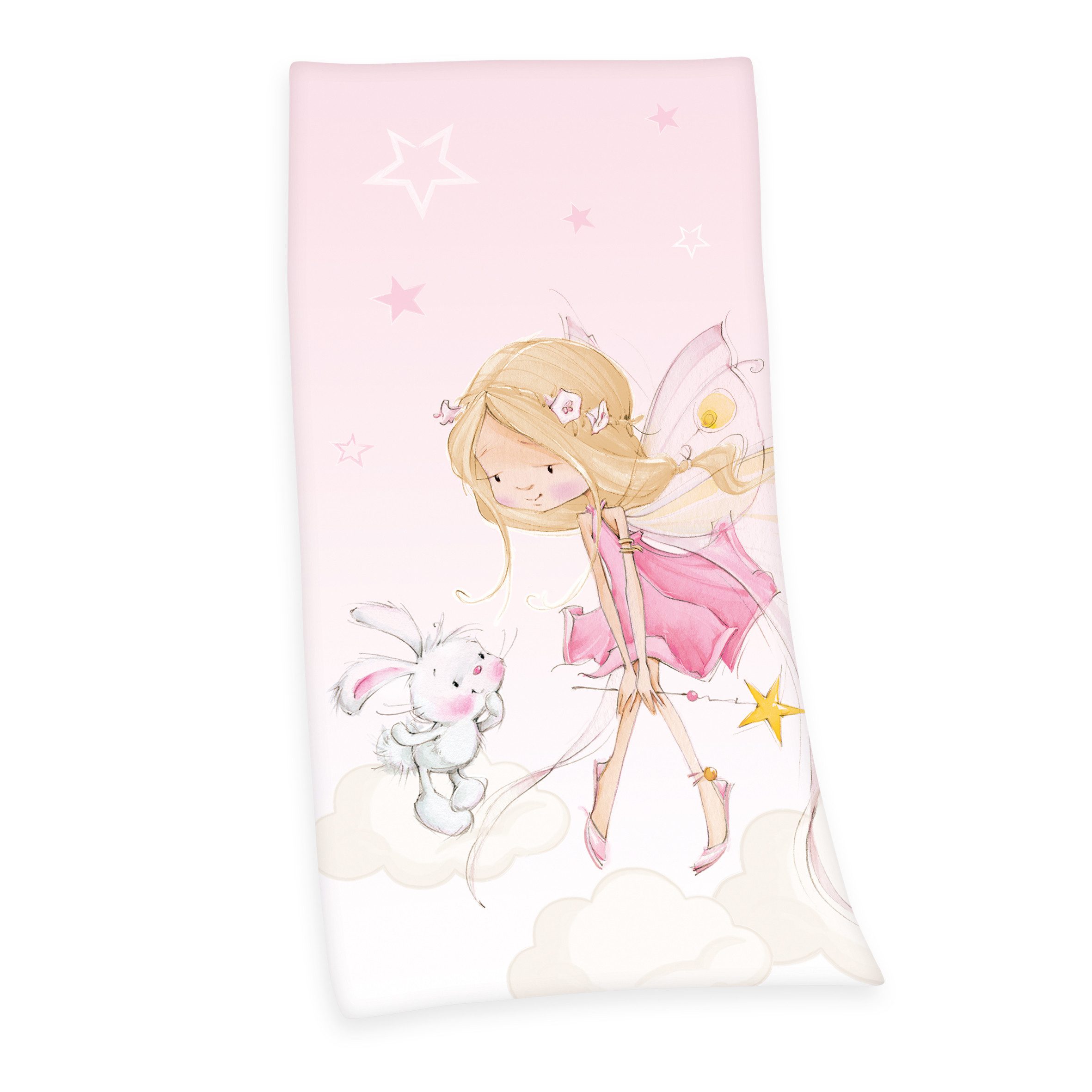 Herding Young Collection Strandtuch Little Fairy Velourstuch Gr. 75/150 cm günstig online kaufen