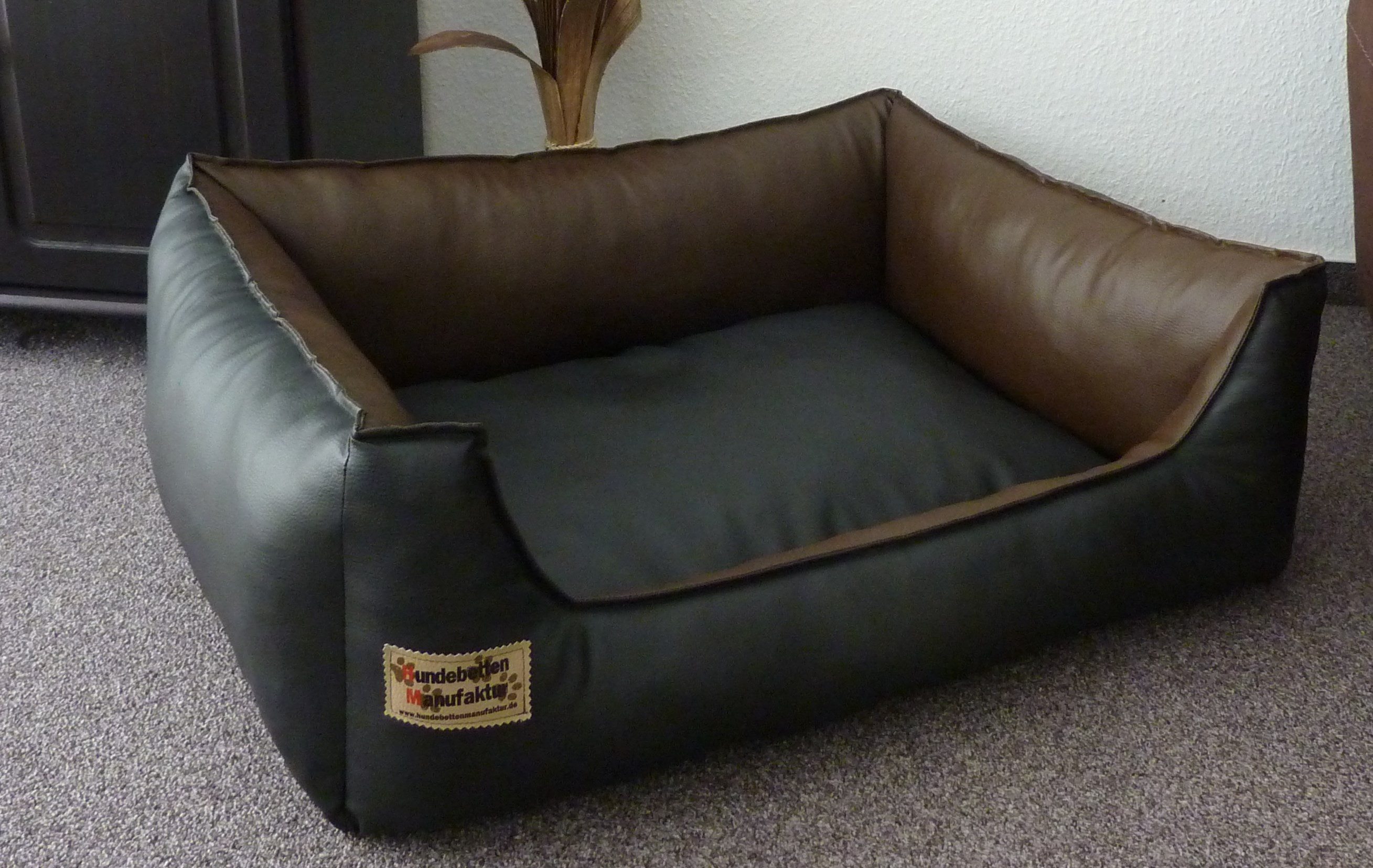 Hundebettenmanufaktur Hundekorb Hundesofa Schlafplatz Kunstleder Similpelle günstig online kaufen