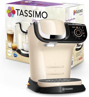 BOSCH Kaffeevollautomat My Way 2 Kapselmaschine einfache Zubereitung, mit Wasserfilter,über 70 Getränke, Personalisierung, vollautomatisch