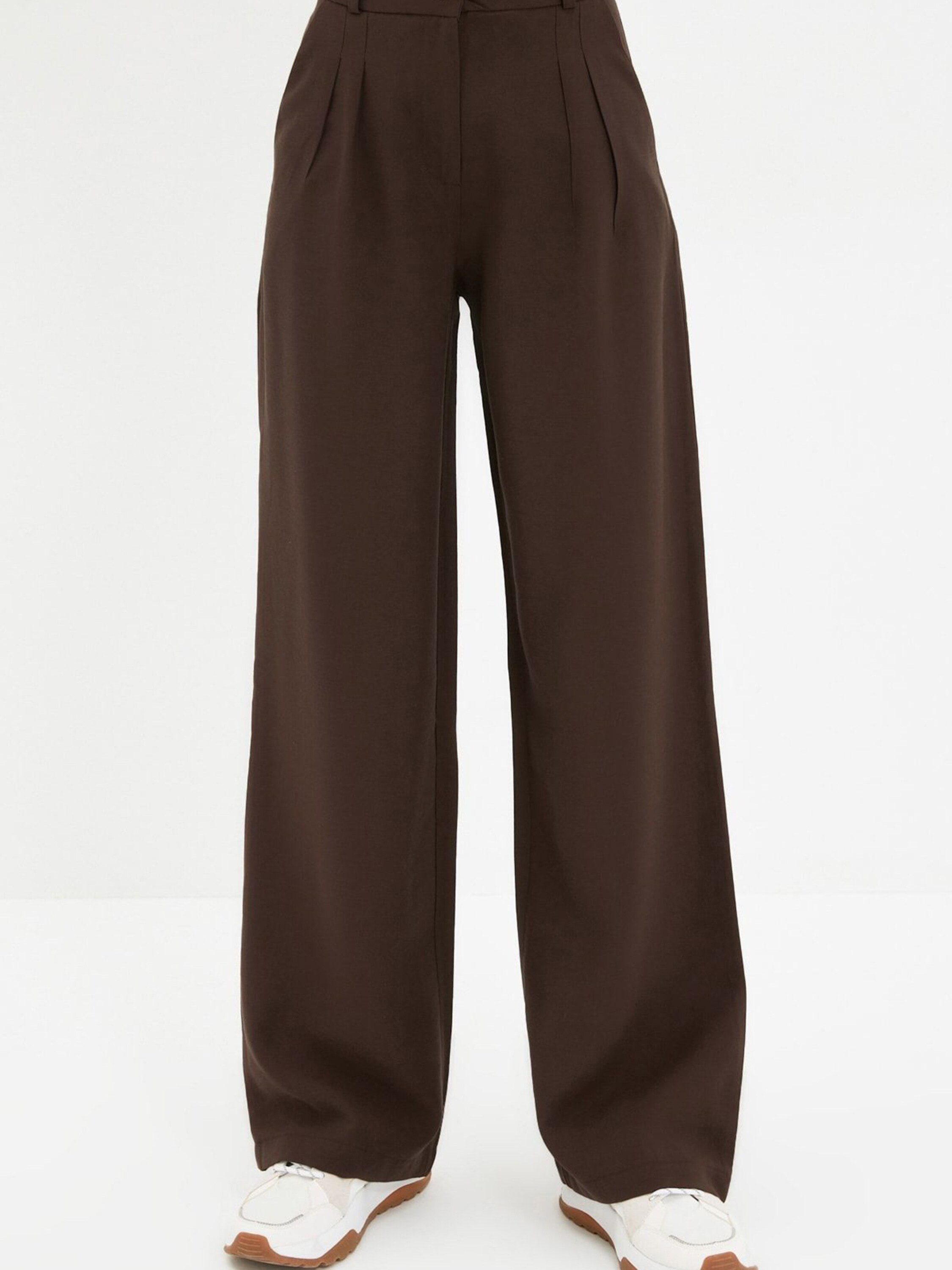 Trendyol Bundfaltenhose (1-tlg) Falten