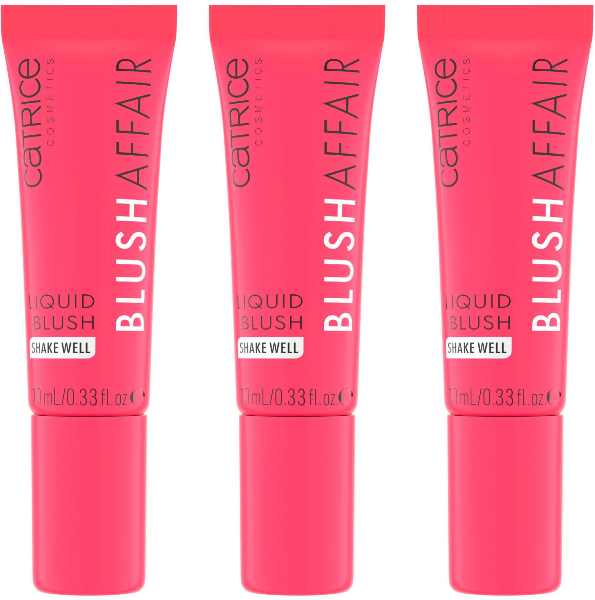 Catrice Rouge Blush Affair Liquid Blush, 3-tlg., mit pflegender Eigenschaft