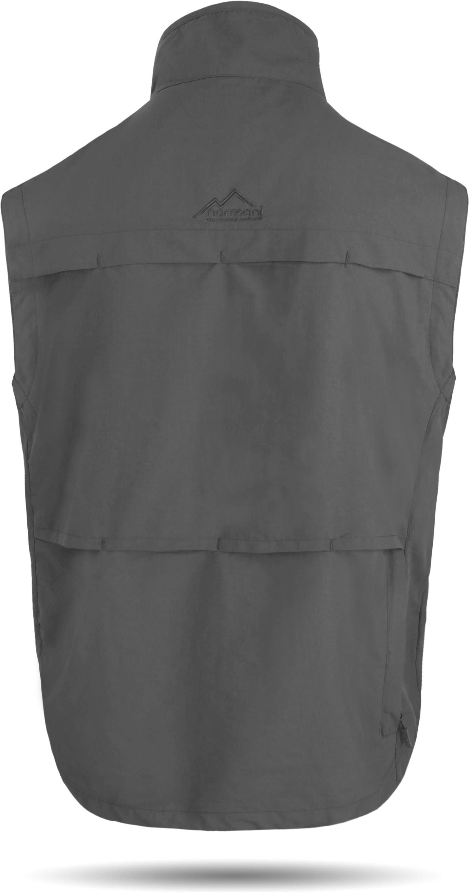 normani Funktionsweste Outdoor Weste Oryx Reise Sommerweste Wanderweste Freizeitweste Sonnenschutzfaktor UPF 50+