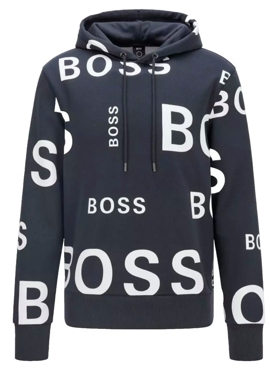BOSS Kapuzensweatshirt Herren Seeger 33 Sweatshirt ZA mit Kordelzug Metallk günstig online kaufen
