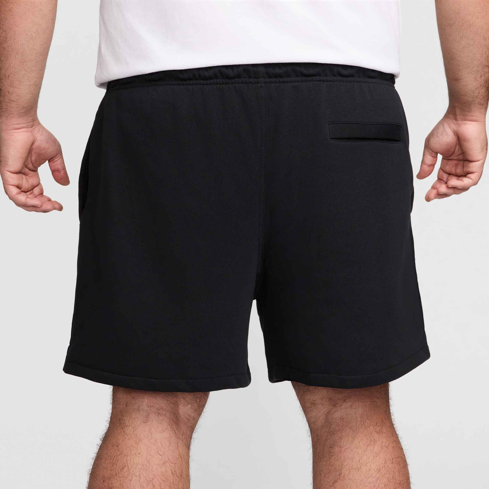 Nike Sportswear Shorts Nike Club Men's French Terry Flow Shorts mit Eingrifftaschen und Gesäßtasche, aus Baumwollmischung