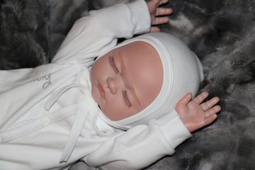 Babymajawelt Erstlingsmütze Neugeborenenmütze - Babymütze weiß, zum Binden 10698, 2 Stück (Set, 2-St., 2 Stück) aus reiner Baumwolle, sehr weich, hautfreundlich, Made in EU