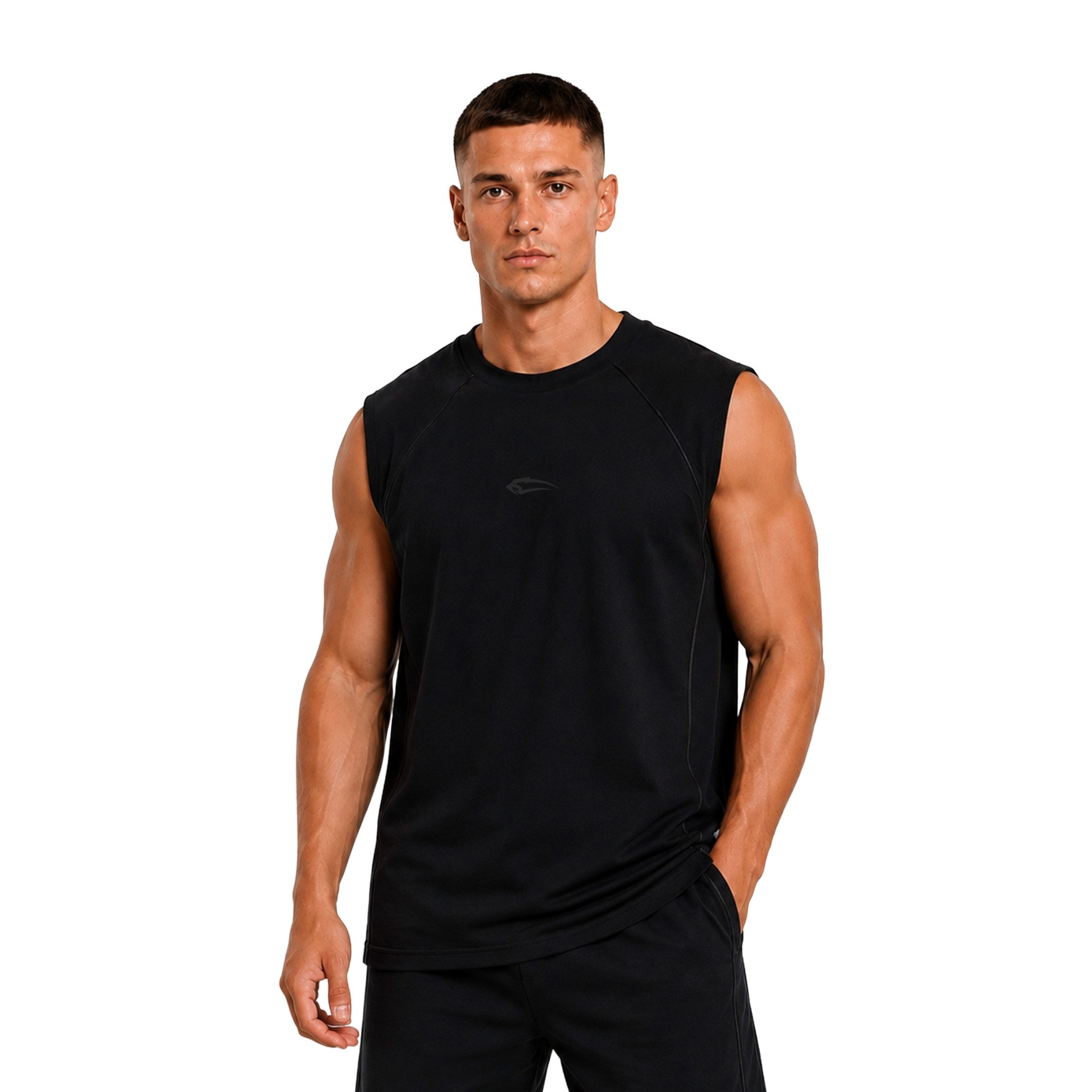 Smilodox Tanktop Torvano Herren, Gym Oberteil, Regular Fit, Rundhals, Fitness lässiger Schnitt, angenehmes Material, Gymwear, Training