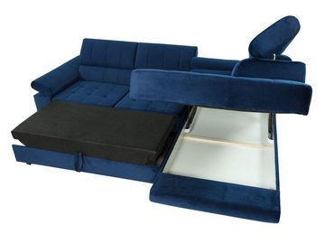 MIRJAN24 Ecksofa Nord Premium, mit Schlaffunktion und Bettkasten, Couch, L-Form Sofa Wohnlandschaft