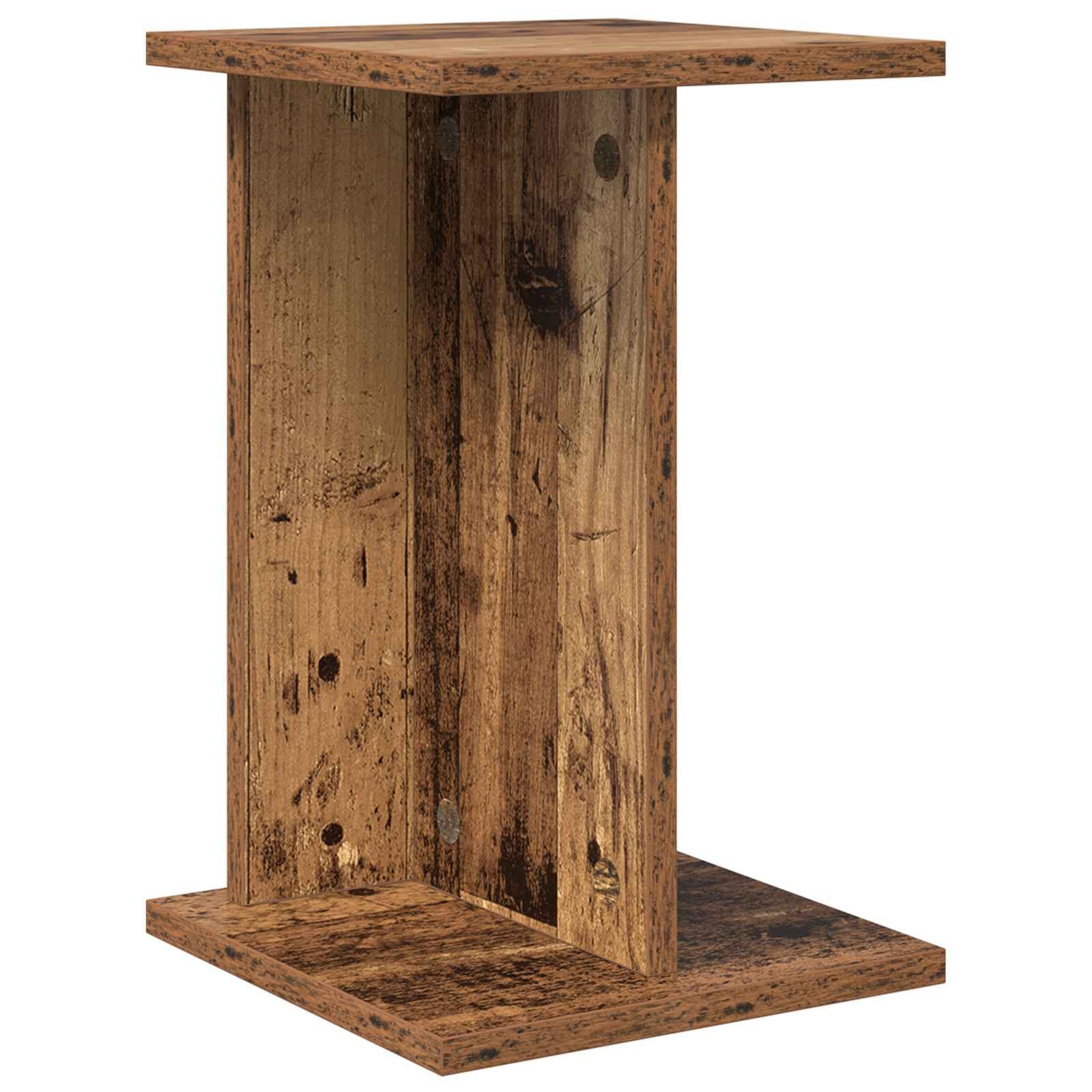 vidaXL Blumenständer Pflanzenständer Altholz 25 x 25,5 x 40,5 cm Holzwerkstoff (1 St)