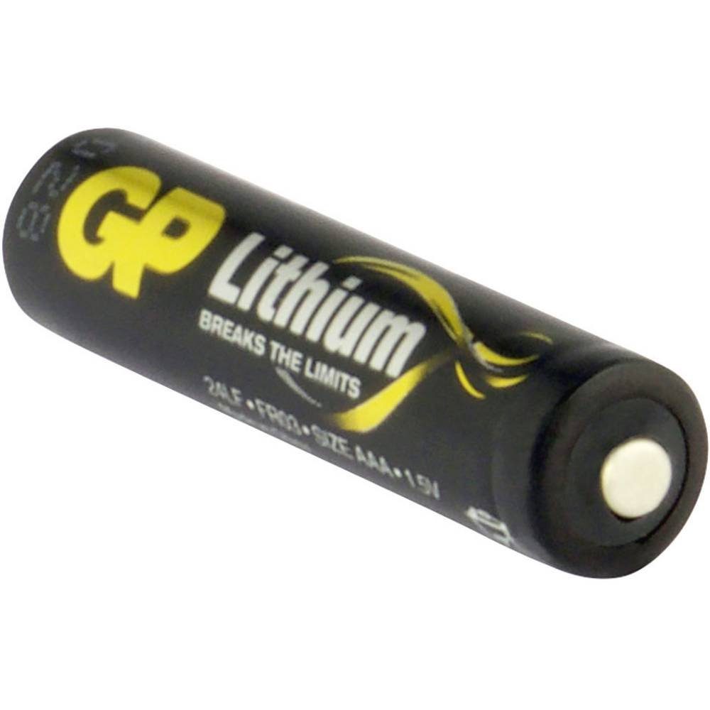 Gp Lithium Batterie AAA Micro (AAA Lithium / R3 / FR03 / 24LF GP24LF359C4 Batterie