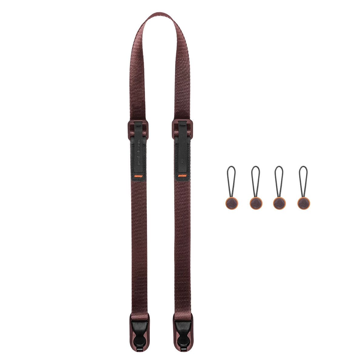 Peak Design Tragegurt Leash Schmaler Kameragurt - Eclipse (Weinrot)