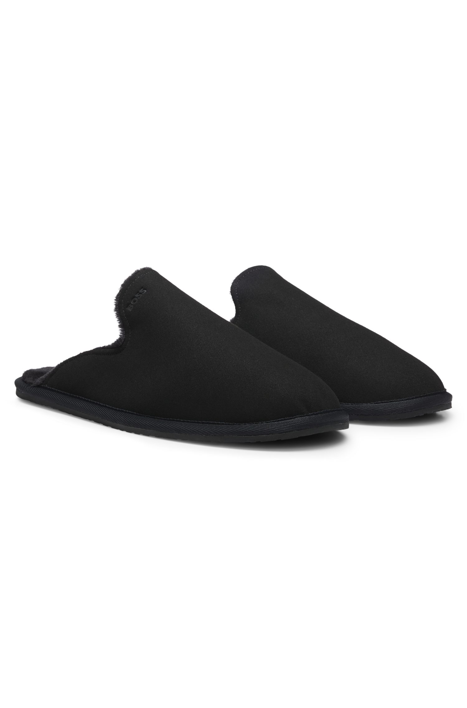 BOSS Pantoffel Hausschuh, Winter Pantoffel, Slipper, Homeslipper