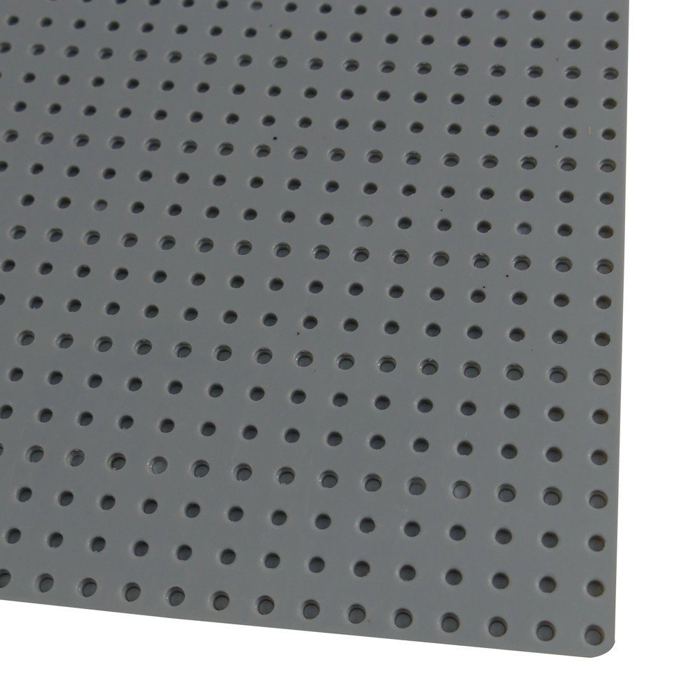 Katara Grundbauplatte 50x50 Noppen, verschiedene Farben Konstruktionsspielsteine, (1er Set), Hell Grau, 100% Kompatibel Sluban, Papimax, Q-Bricks, LEGO® – Bild 3 von 3