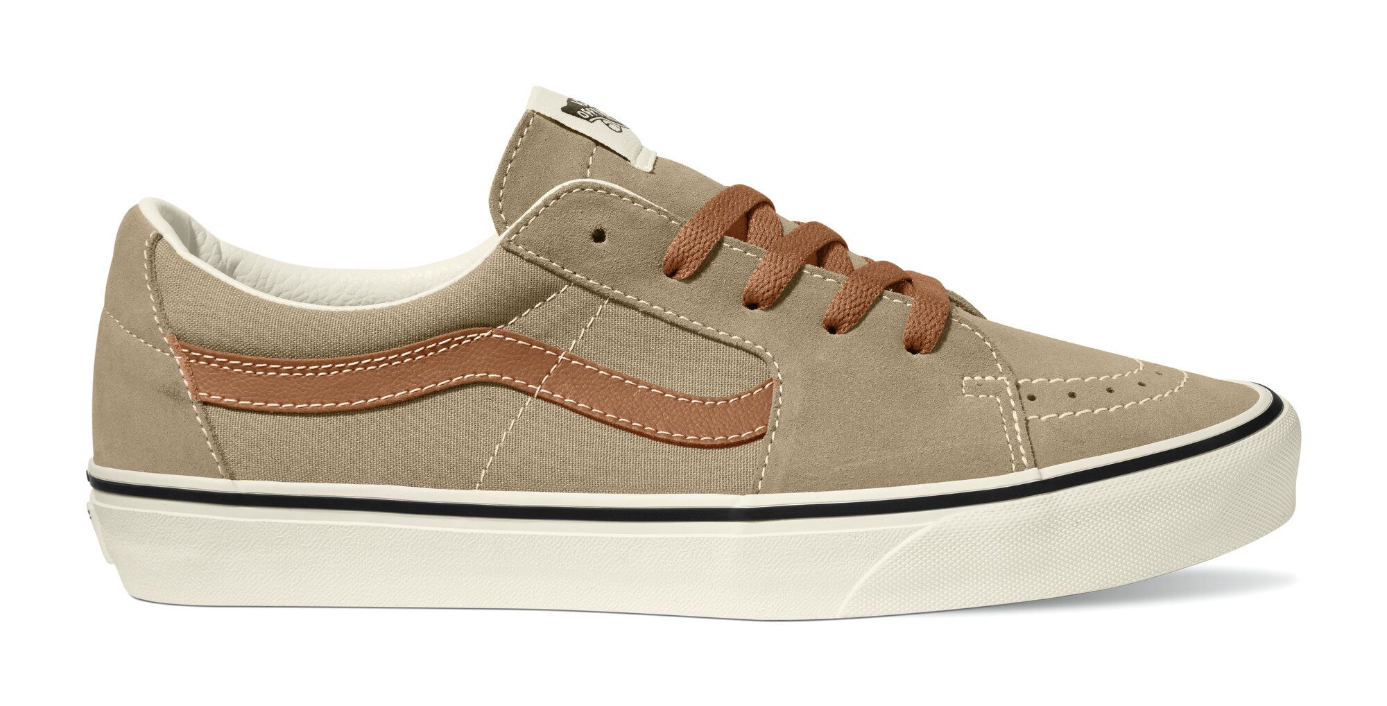 Vans SK8-Low Sneaker mit kontrastfarbenem Logo günstig online kaufen