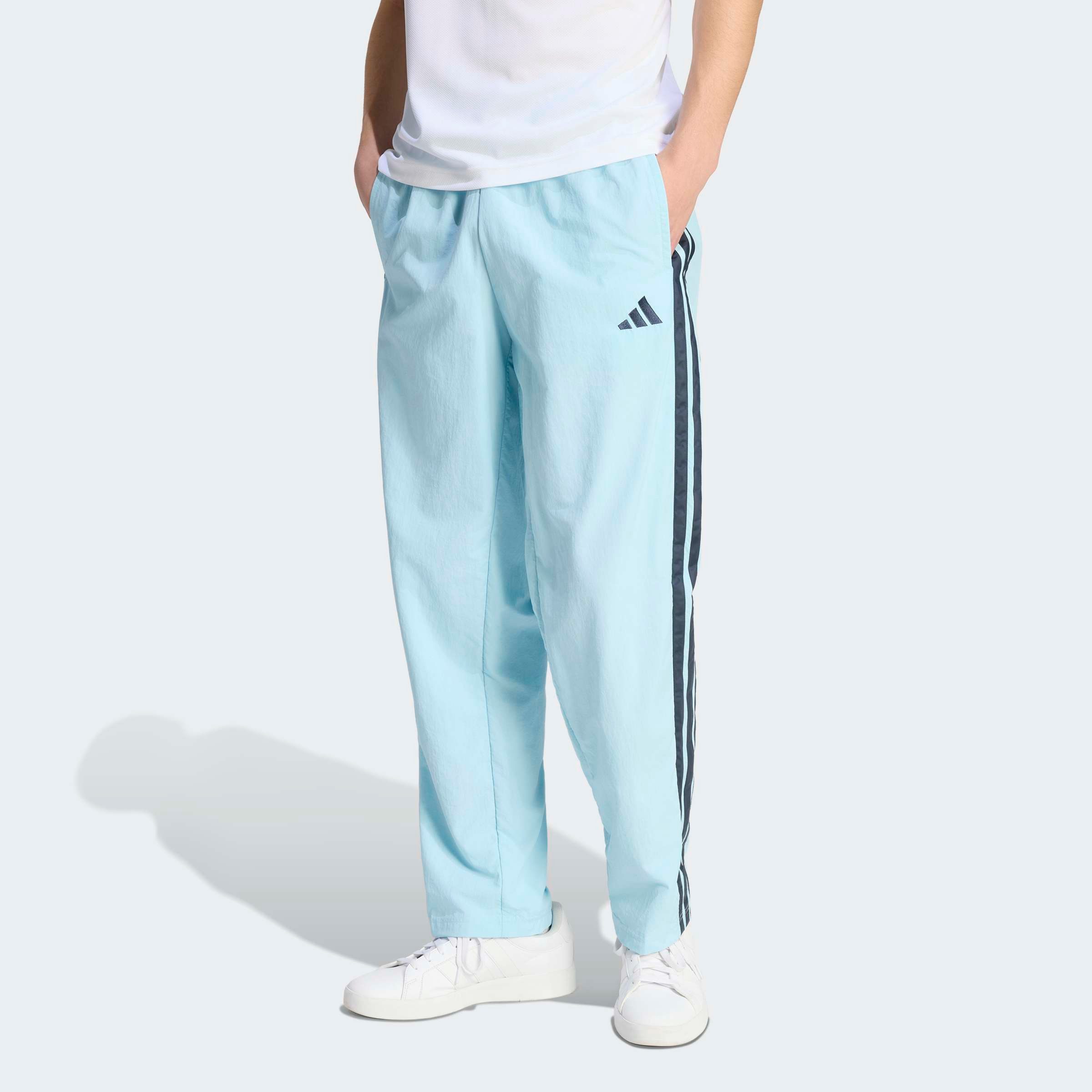 adidas Sportswear Sporthose ESSENTIALS 3-STREIFEN WOVEN OPEN HEM