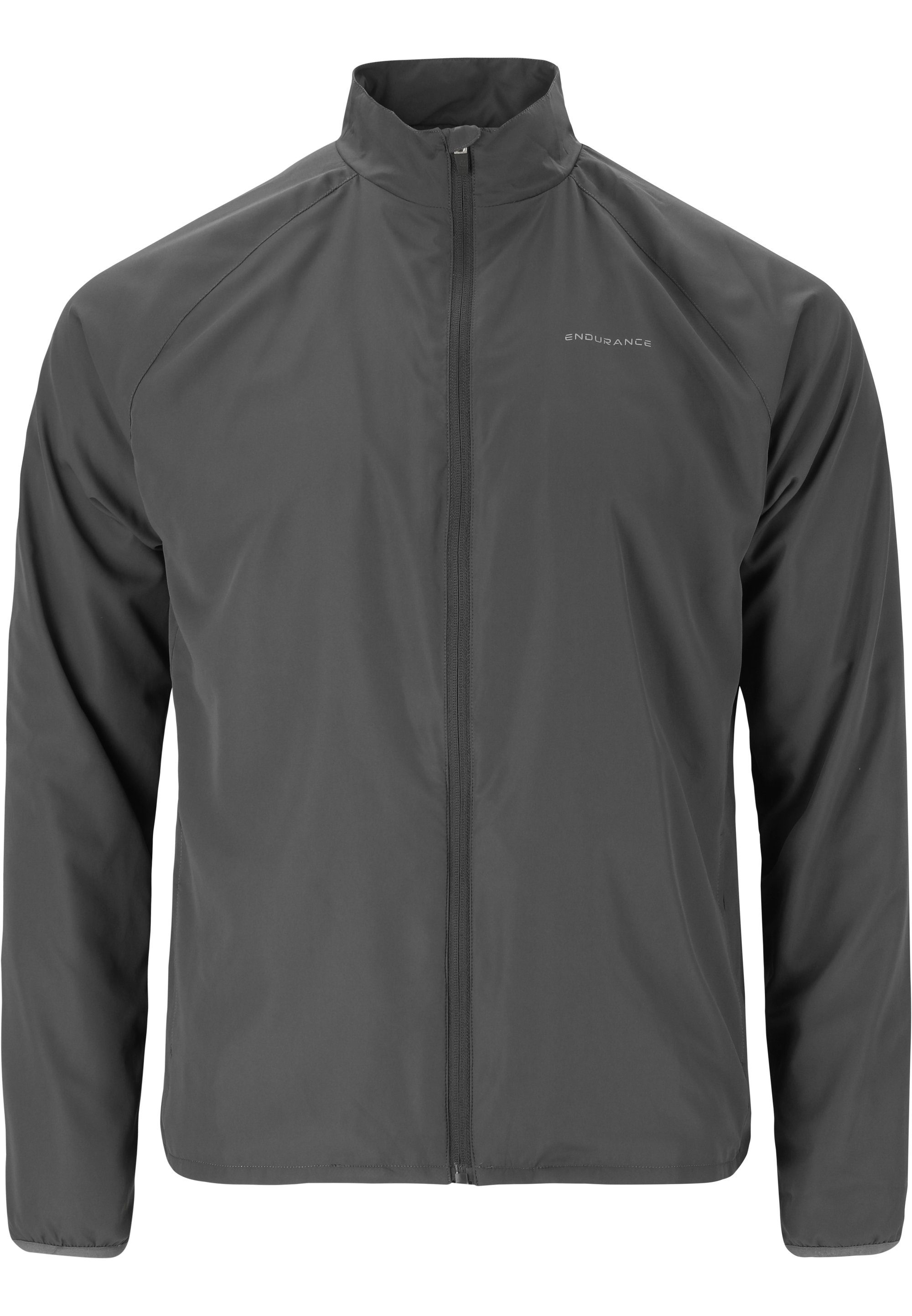 ENDURANCE Laufjacke 4-Wege-Stretch dunkelblau mit Senden