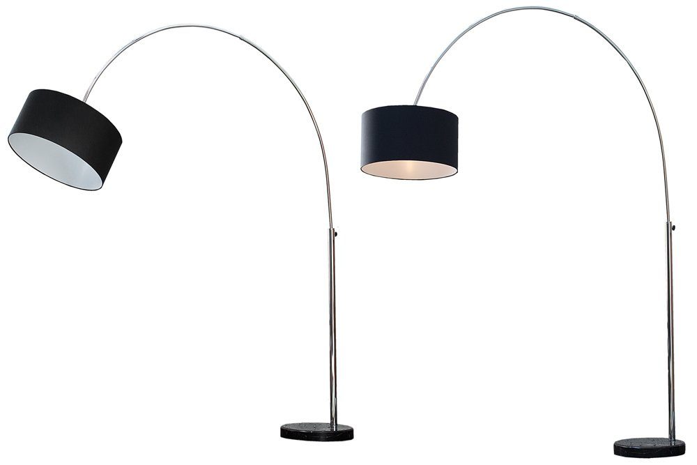 riess-ambiente Bogenlampe LOUNGE DEAL 170-200cm schwarz, ohne Leuchtmittel, Wohnzimmer · Metall · verstellbar · Modern Design. € 139,95