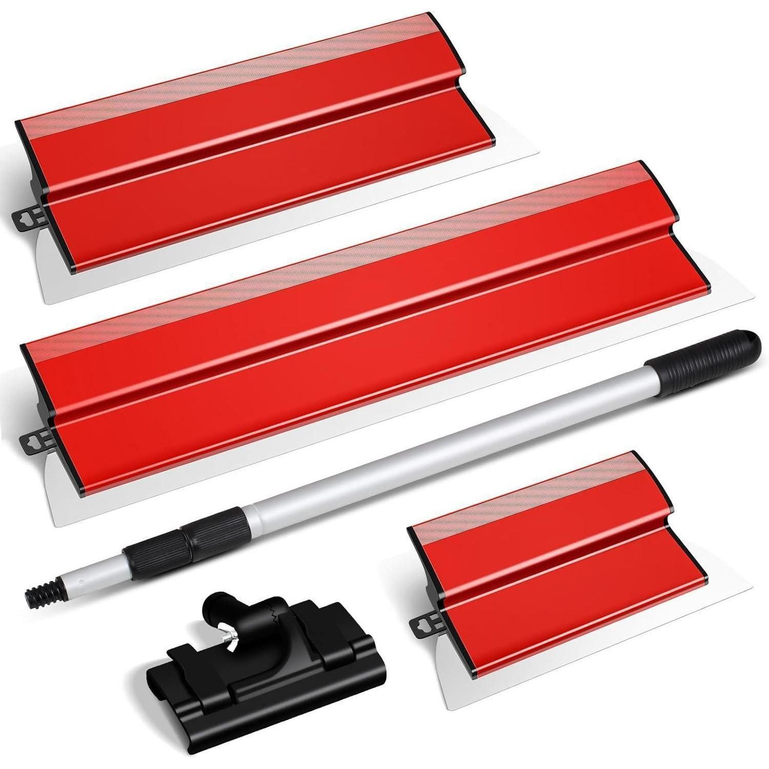 LuxusKollektion Flächenspachtel Spachtel 250mm 400mm 600mm Teleskop 0.7m Flächenspachtel Set