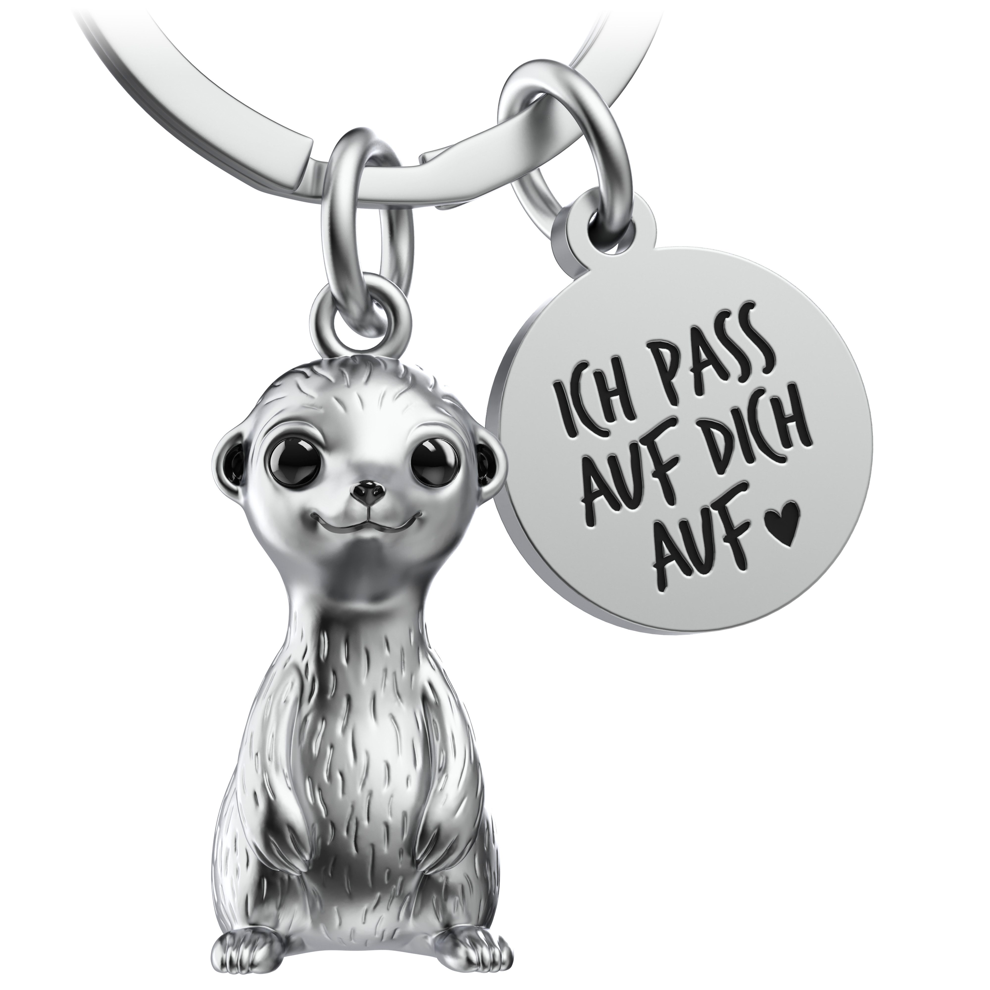 FABACH Schlüsselanhänger Erdmännchen Glücksbringer Meerkat & "Ich pass auf" günstig online kaufen