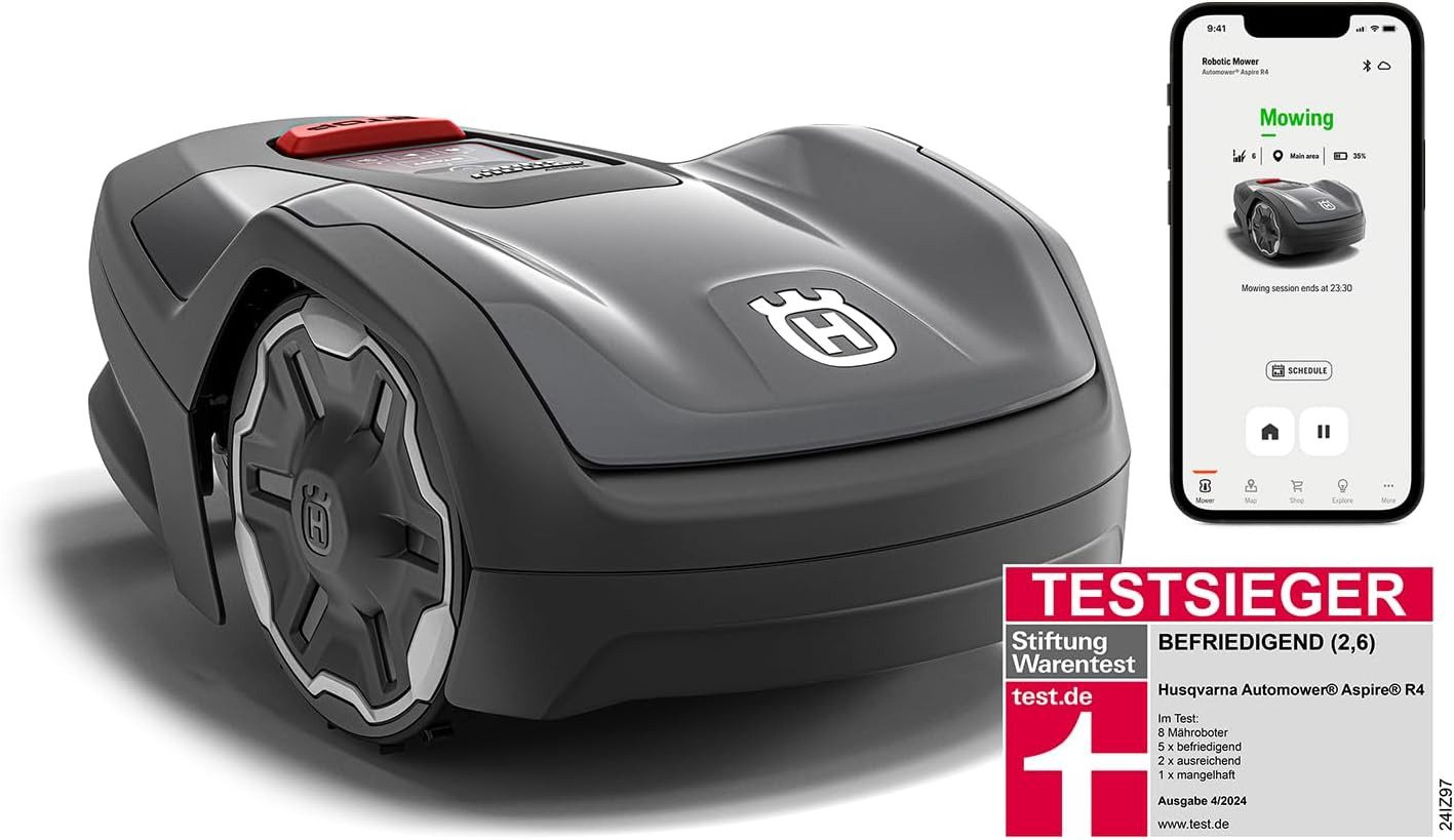 Husqvarna Rasenmähroboter Aspire R4, für 400 günstig online kaufen