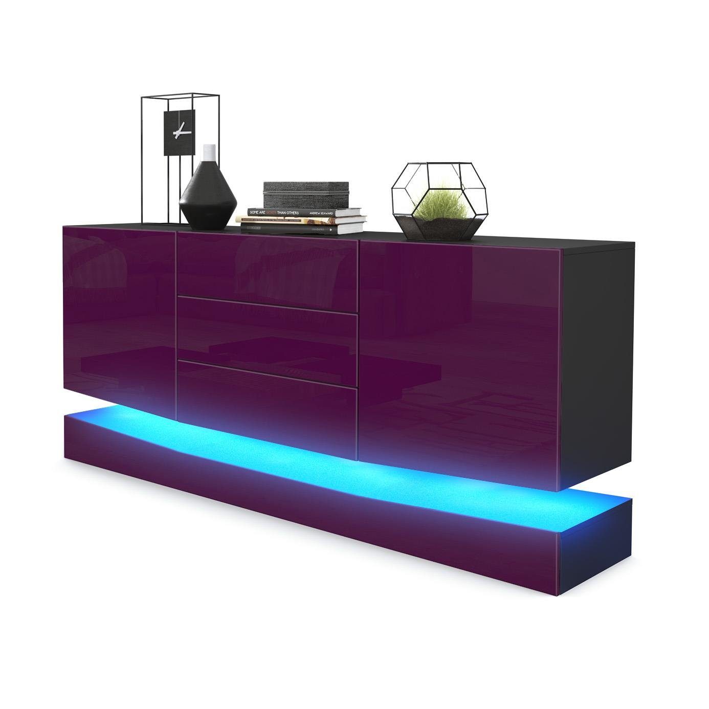 Vladon Sideboard City (Kommode mit 2 günstig online kaufen
