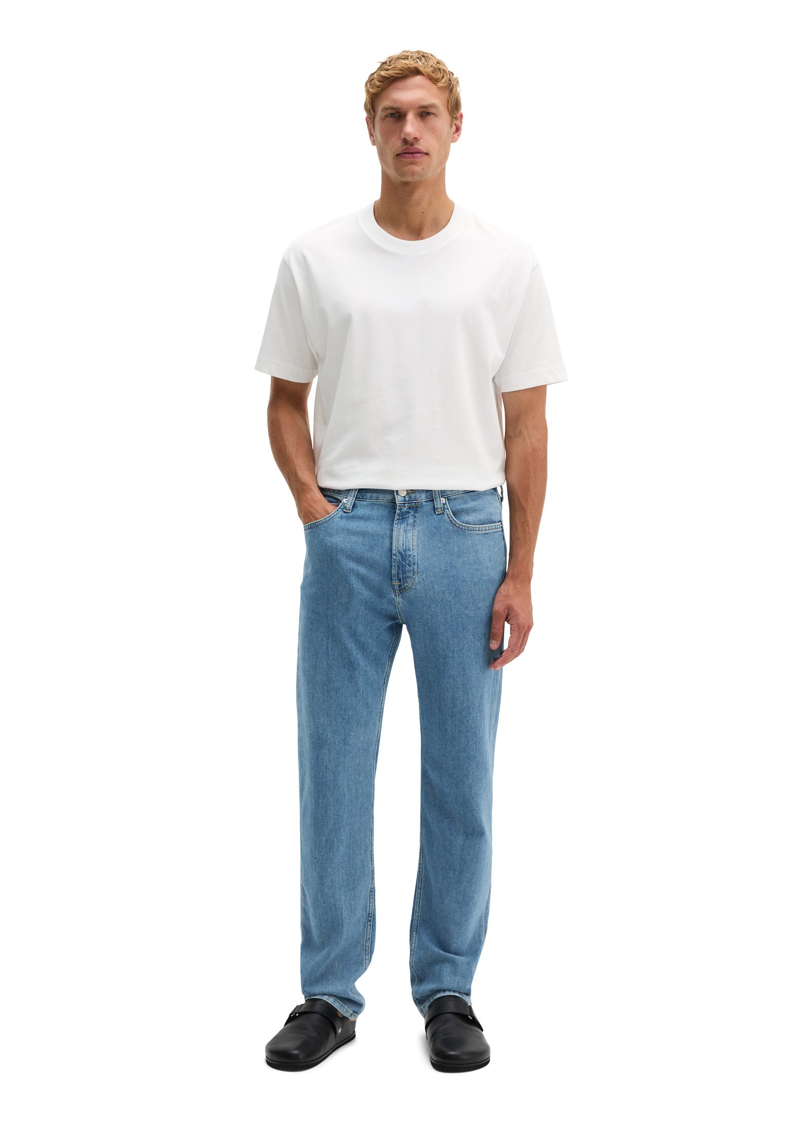 Marc O'Polo Regular-fit-Jeans aus Bio-Baumwoll-Mix – Bild 5 von 5