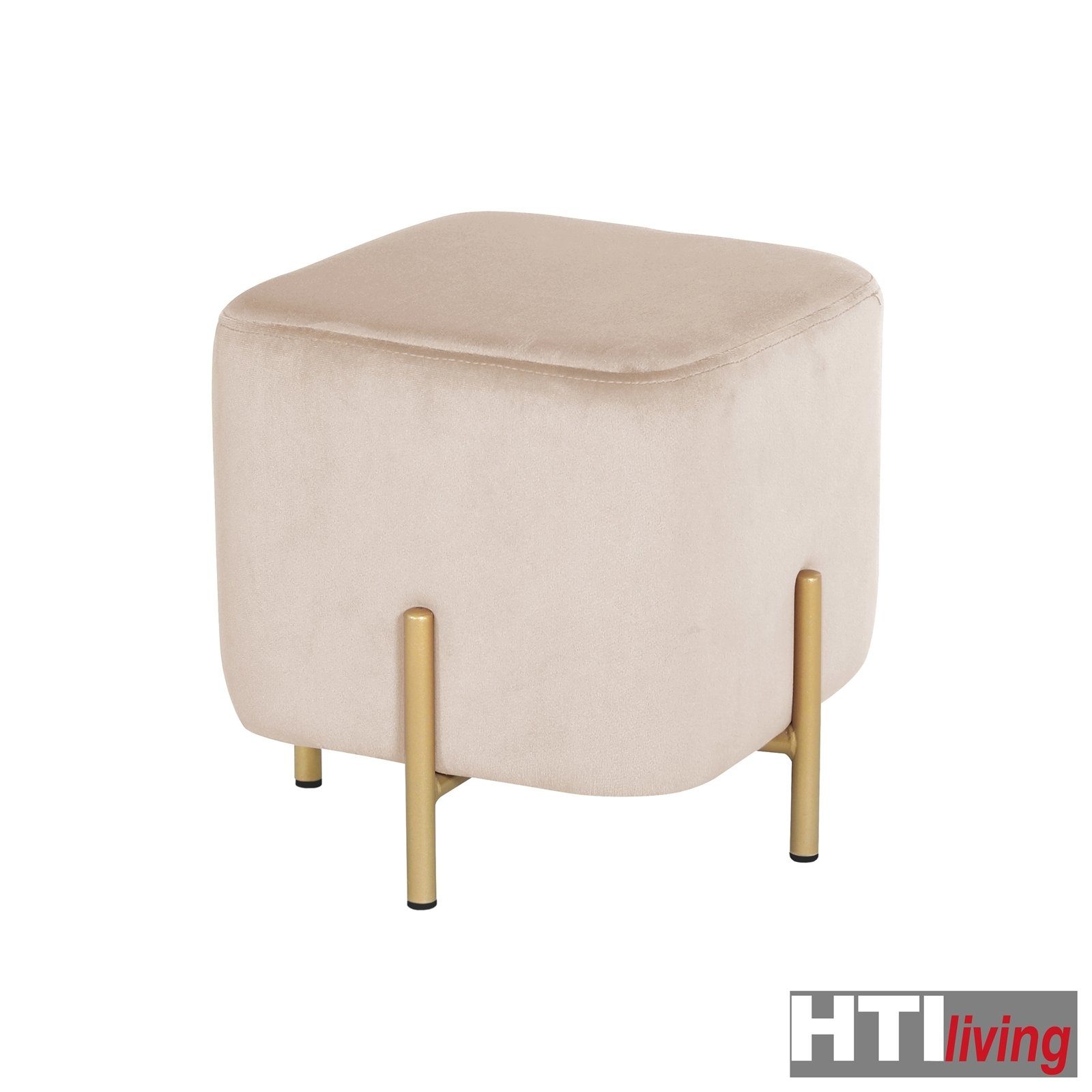 HTI-Living (Stück, Sitzhocker St), 1 Dixon Hocker Sitzhocker Beige