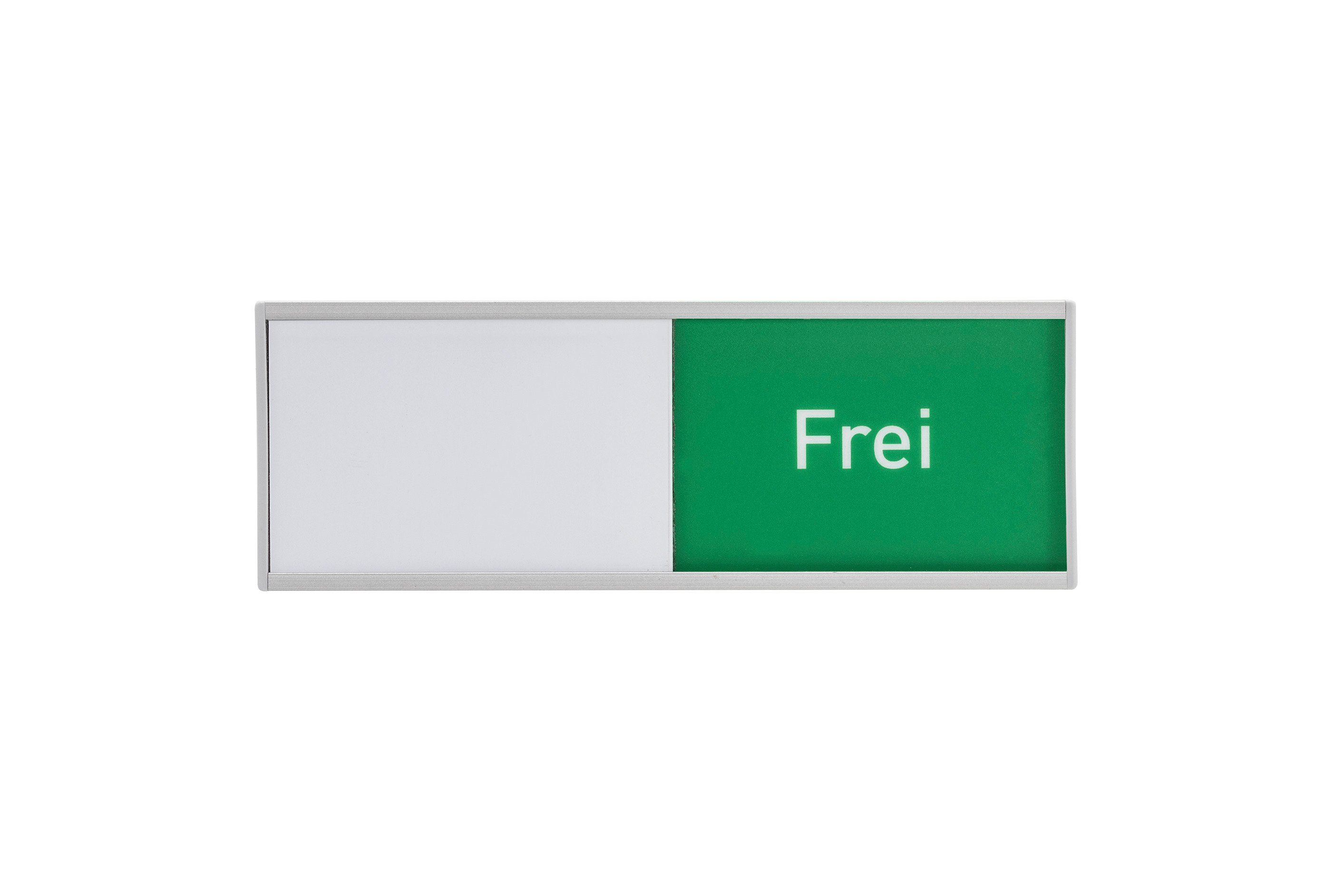 Anzeige Tenuis 150/50 mm bronze Frei/Belegt-Anzeige Rot/Grün 