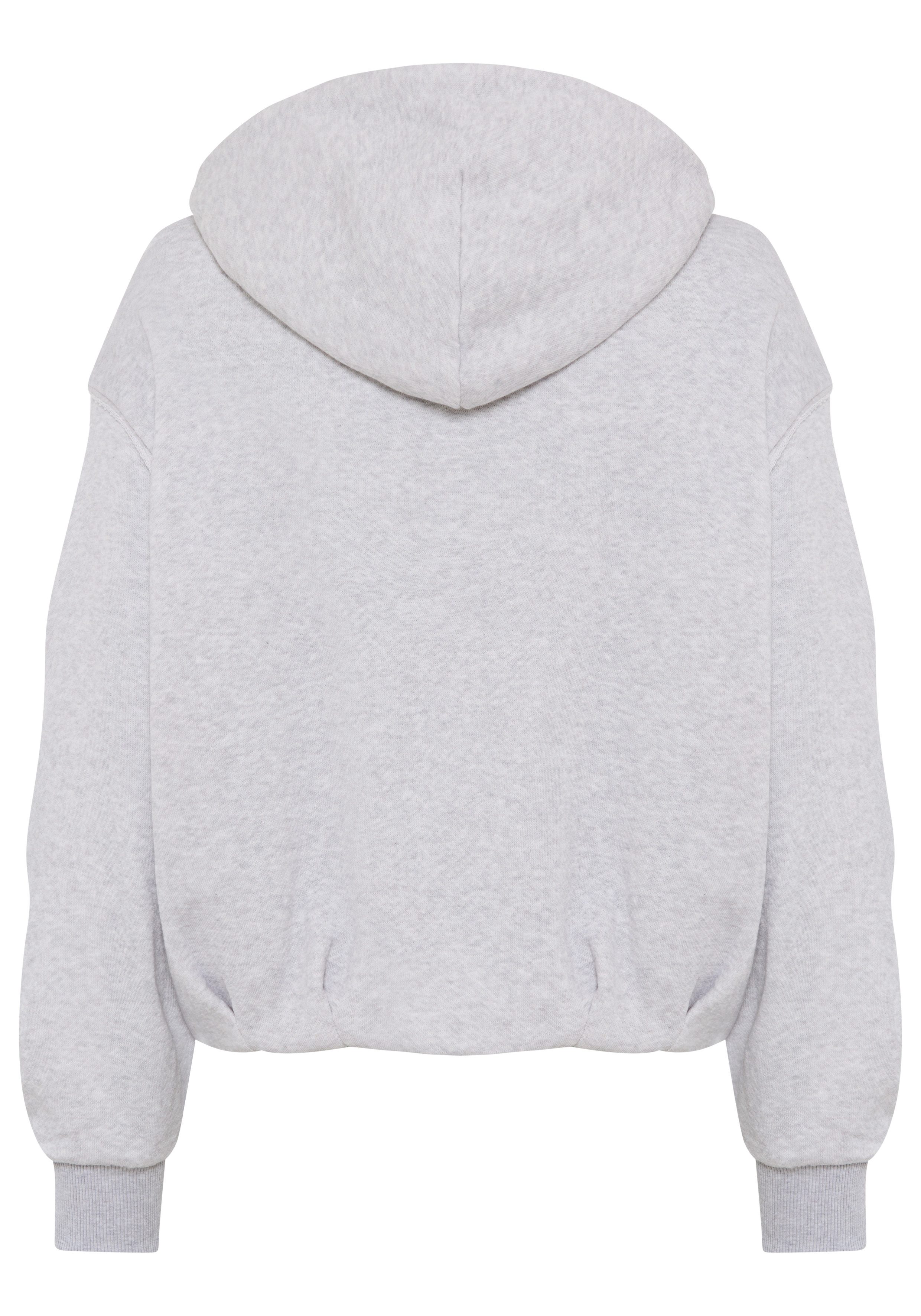 BOSS ORANGE Kapuzensweatjacke Elendy Premium Damenmode im Balloon Fit günstig online kaufen